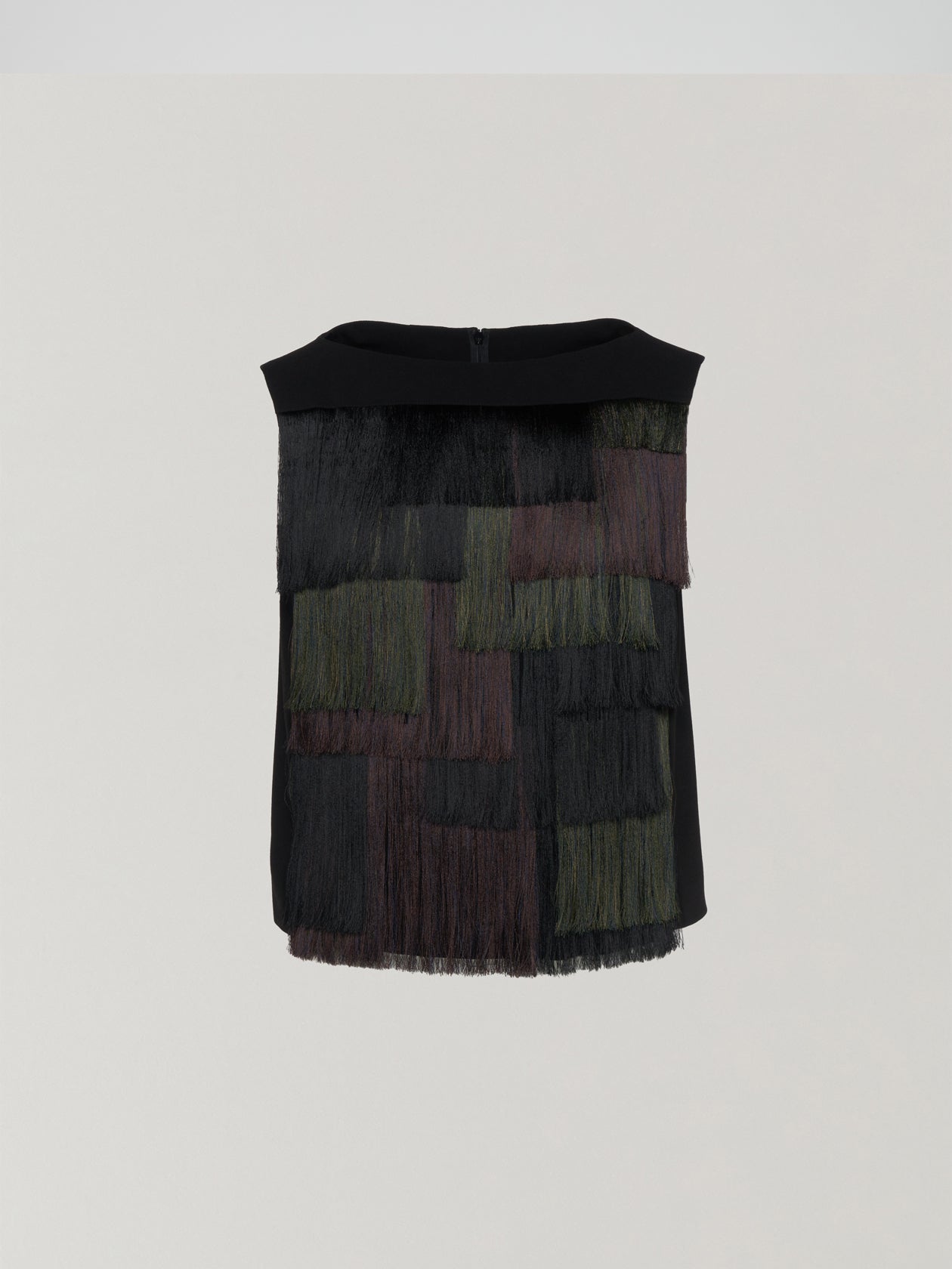 Nichola fringe pullover BK