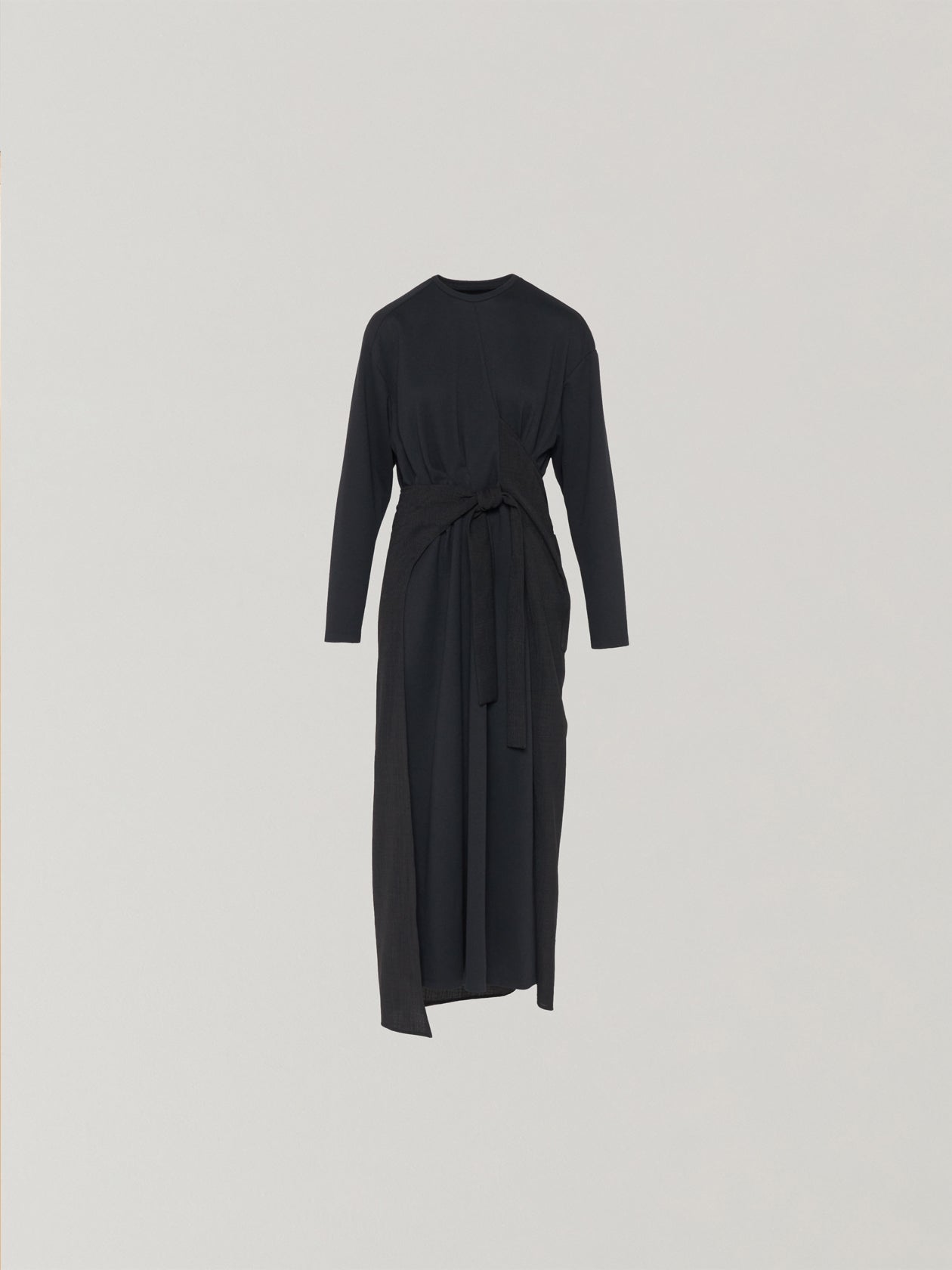 Laurel wrap waist combi dress BK