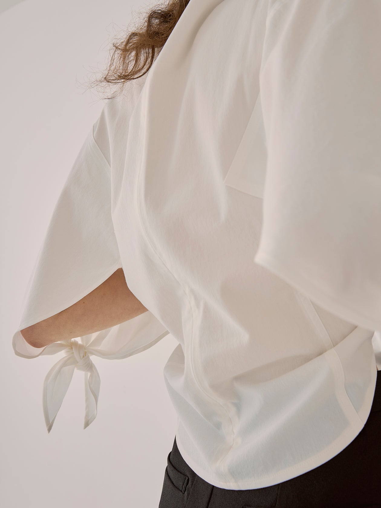 Edita knot sleeve PO WH