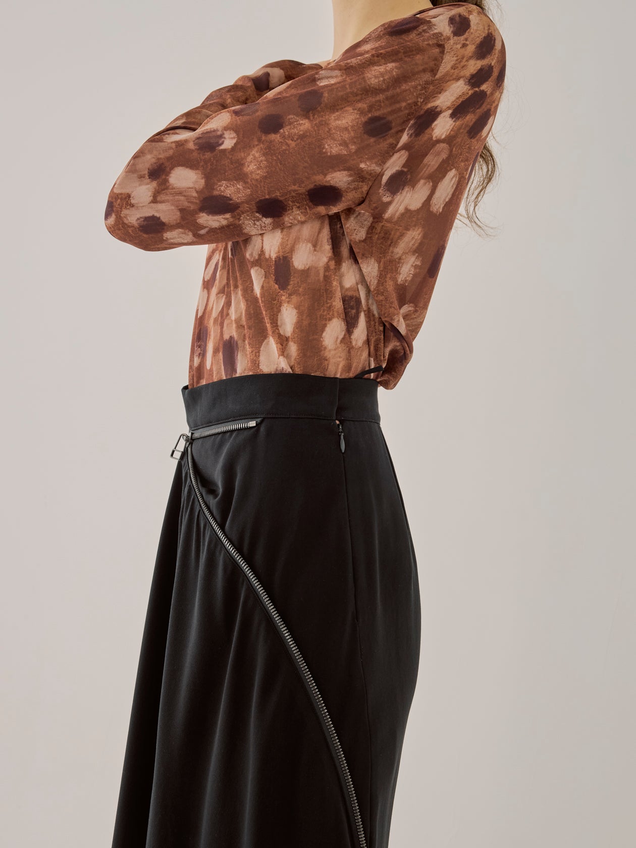 Valma asymmetry zip SK BK