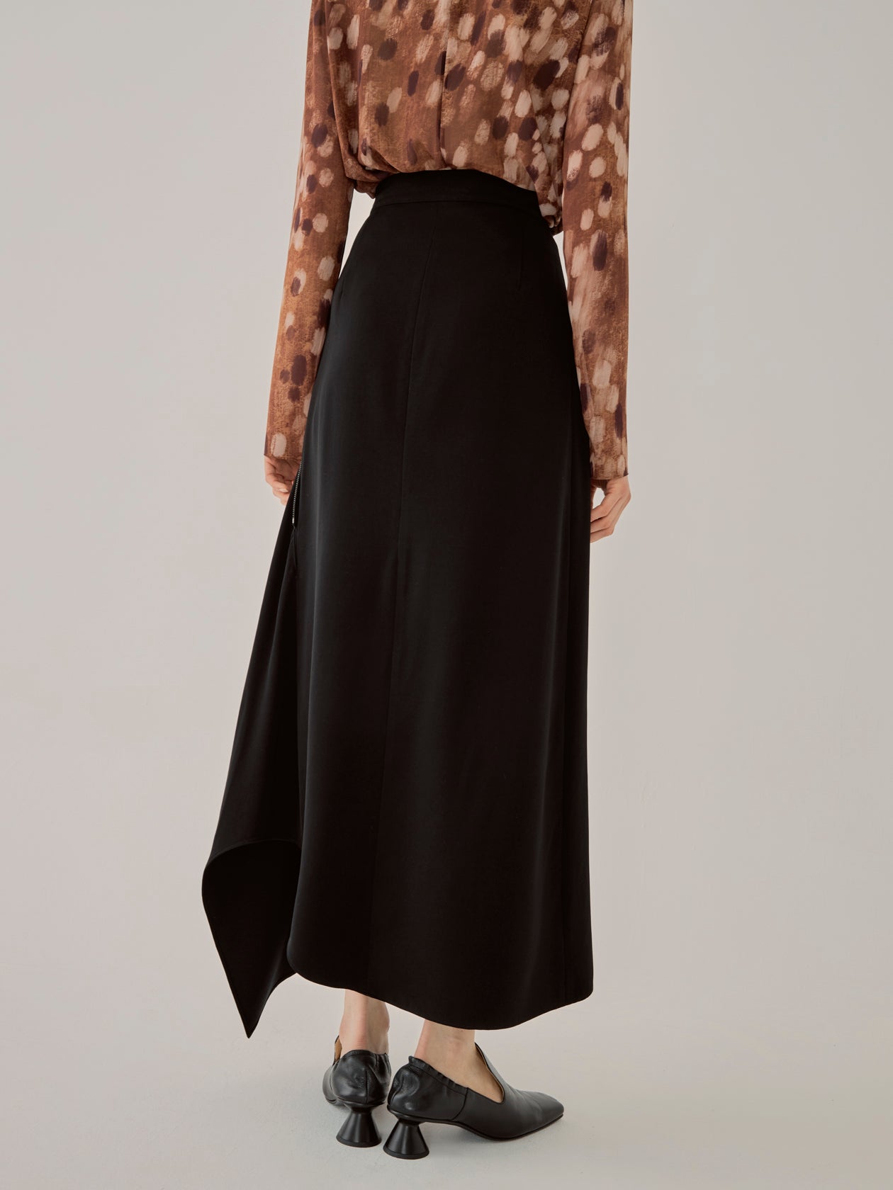 Valma asymmetry zip SK BK