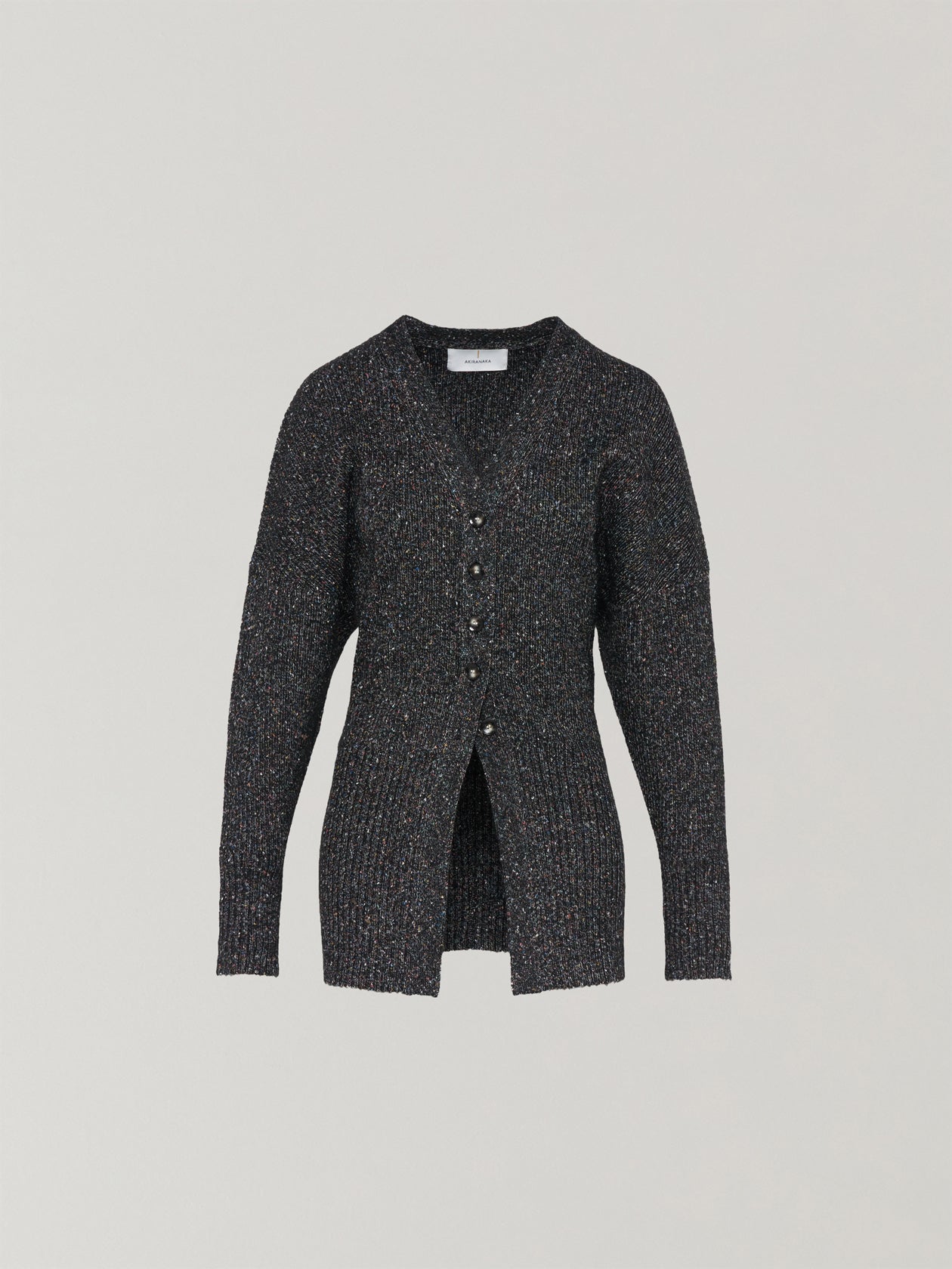 Greer melange knit cardigan BK