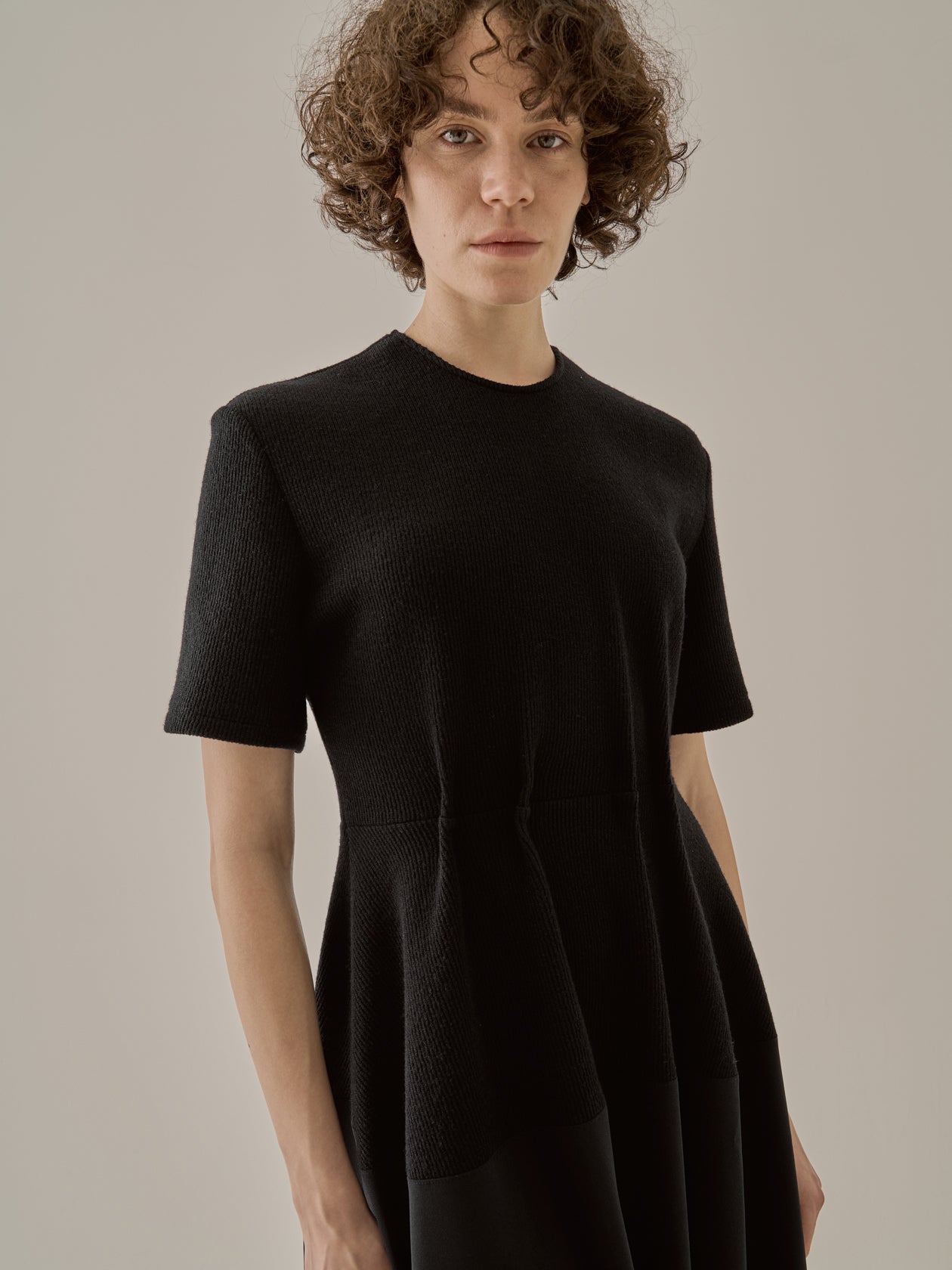 Jodie combi tex jersey dress BK