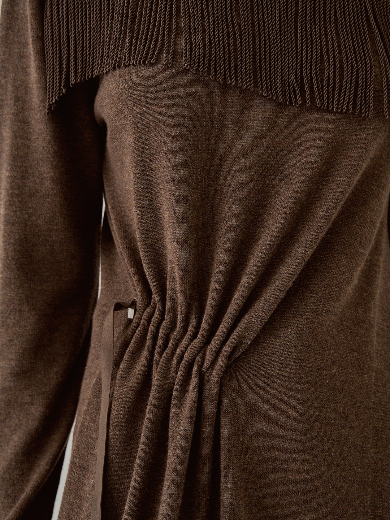 Ingela long knit pullover BR