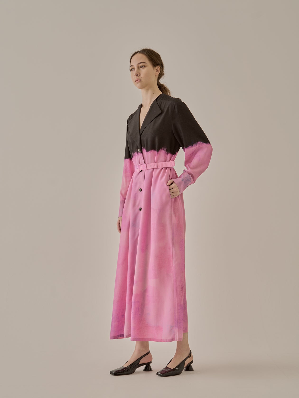 Dissolve tone dress BKPK