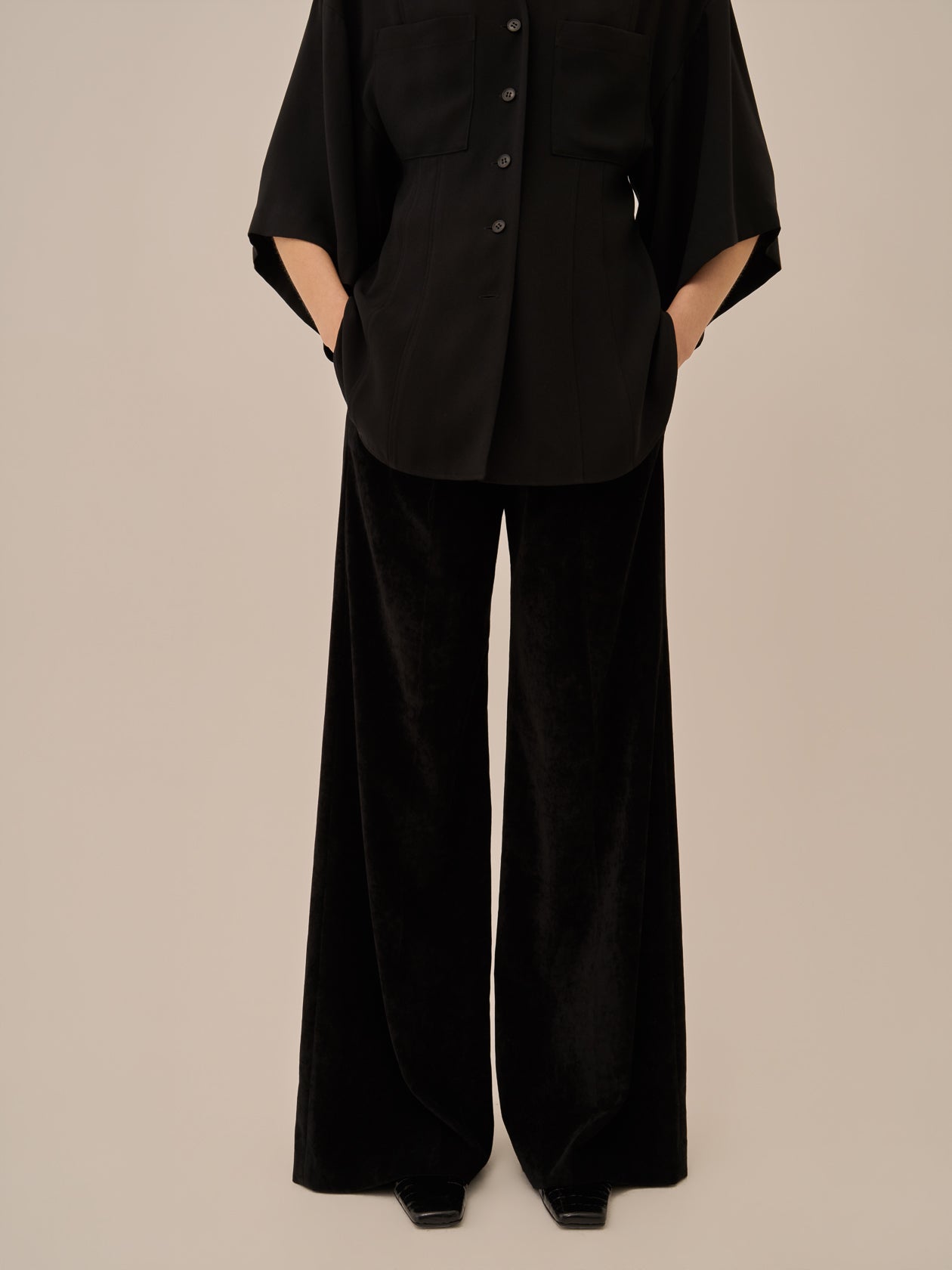 Otylie flare pants BK