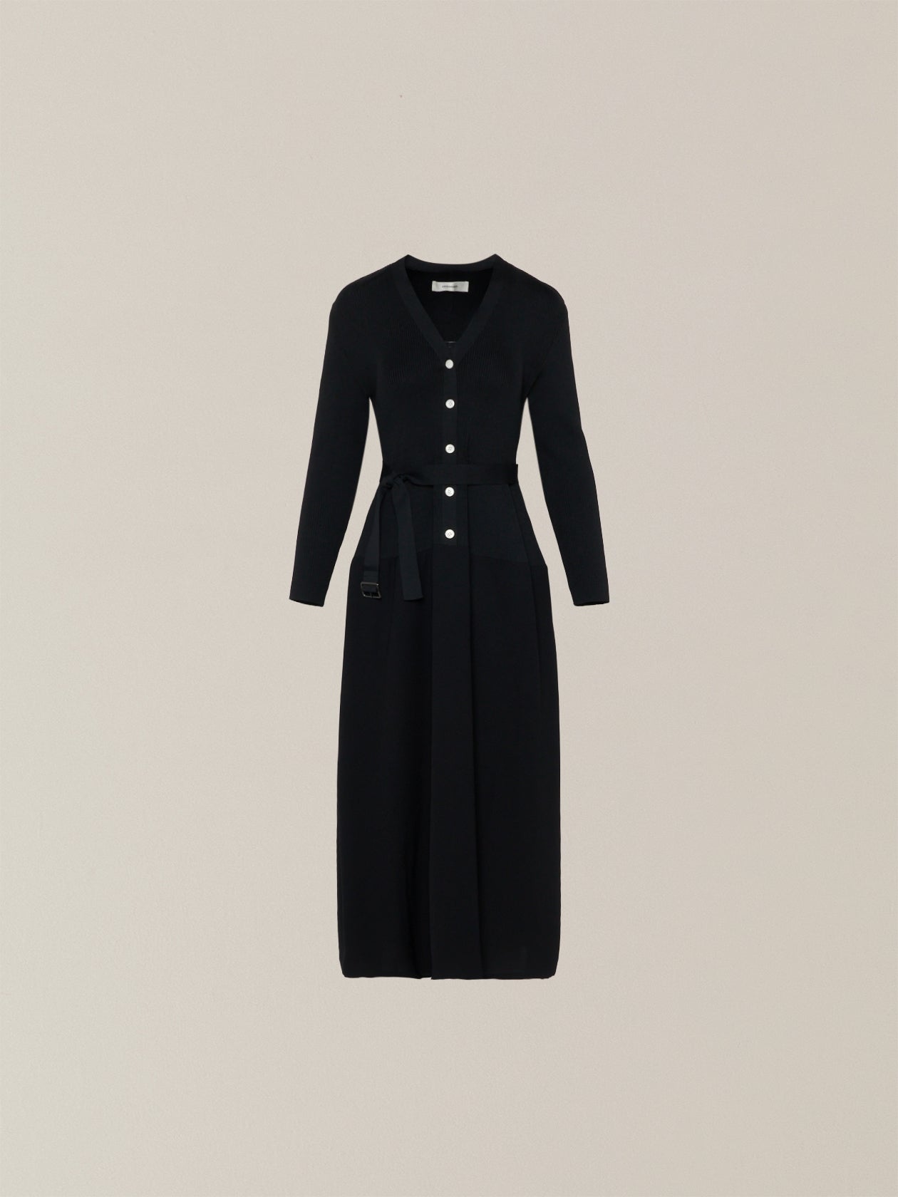 Jessica combi tex knit dress BK