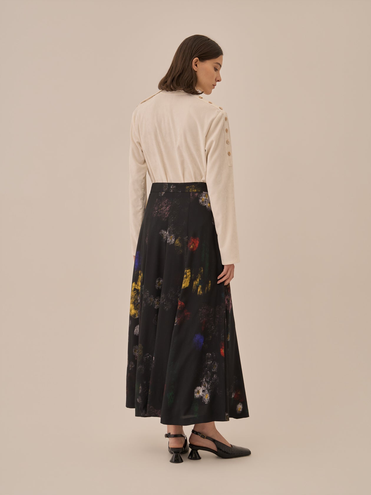 Sabi flare skirt BK