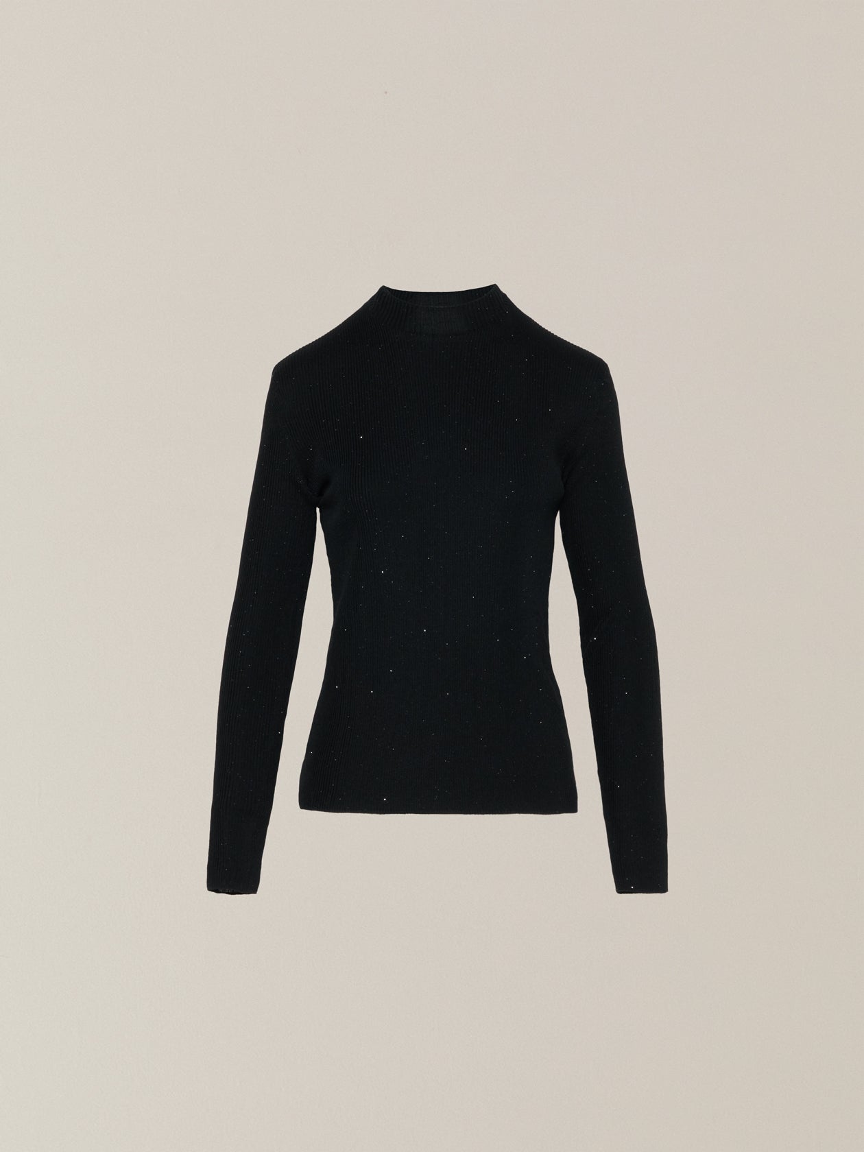 Basilia sequins knit pullover BK