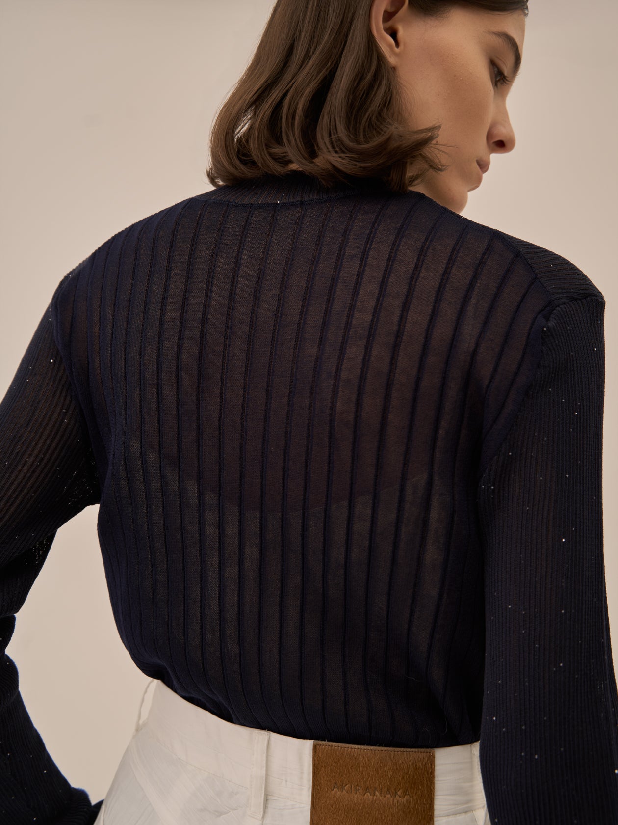 Basilia sequins knit pullover NV