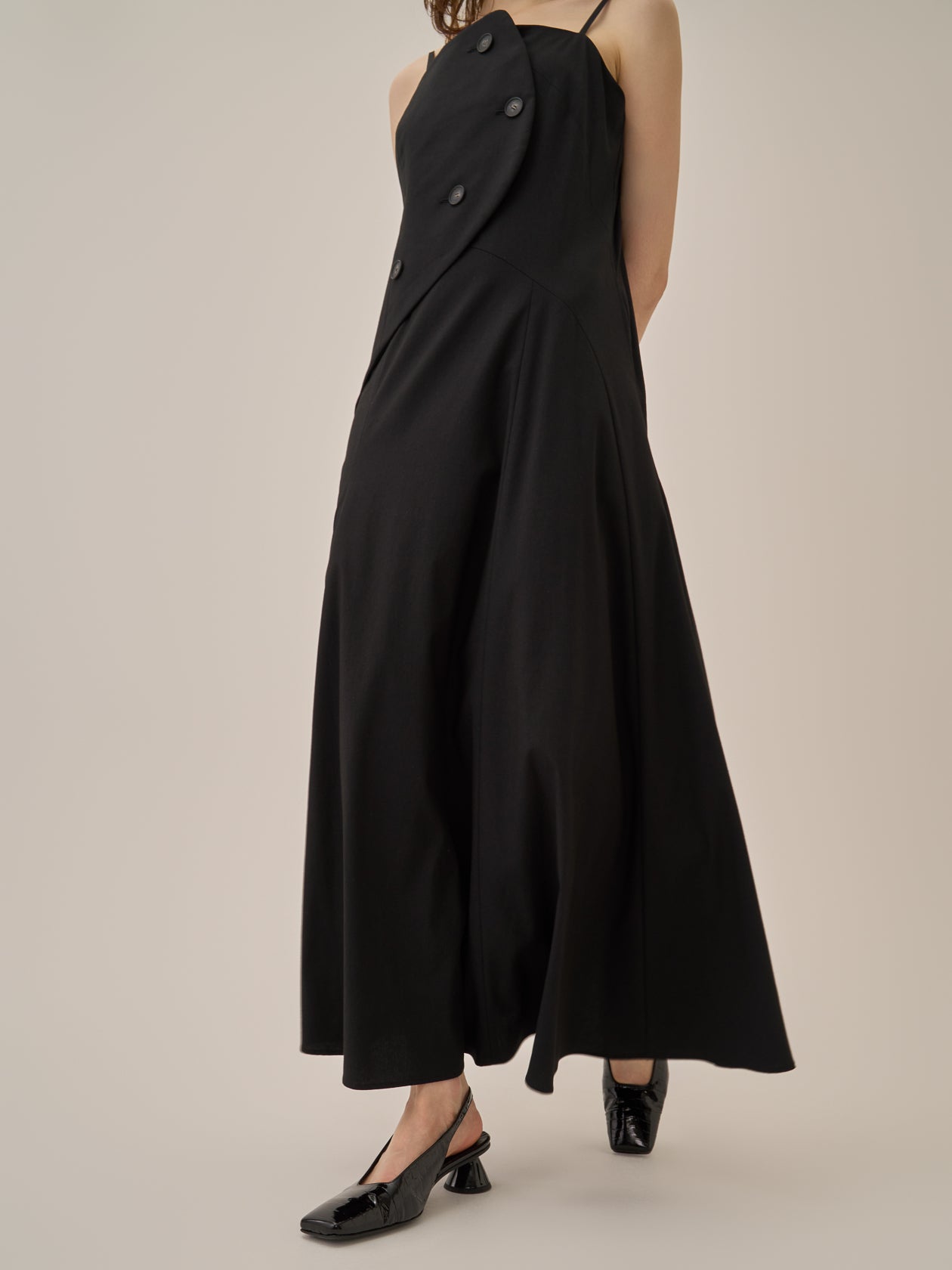 Nicole slip dress BK