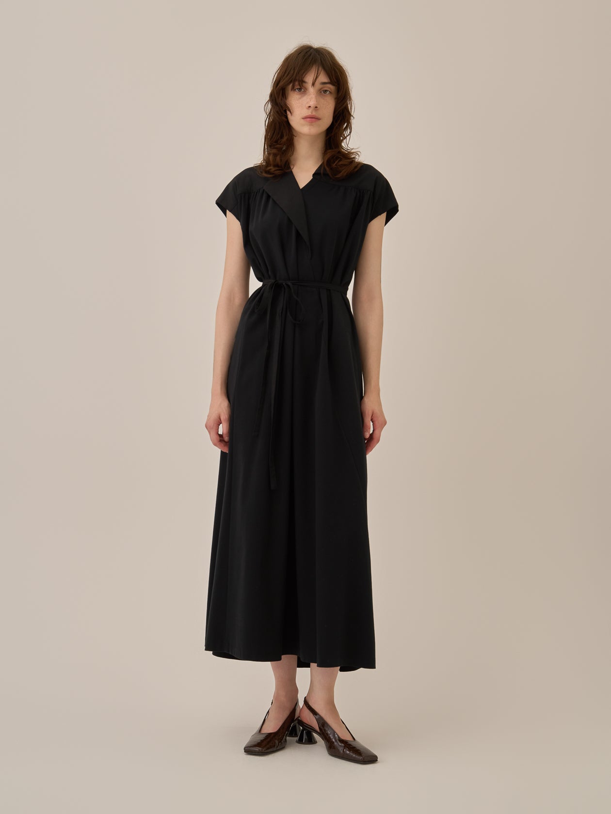 Silva combi tex jersey dress BK