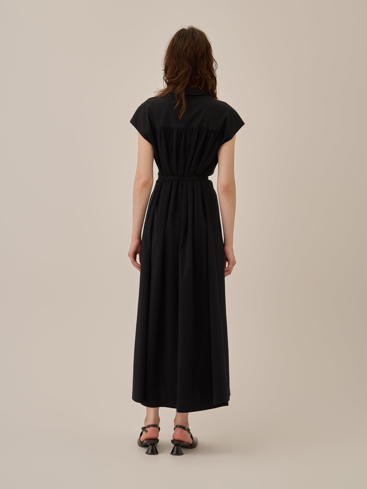 Silva combi tex jersey dress BK