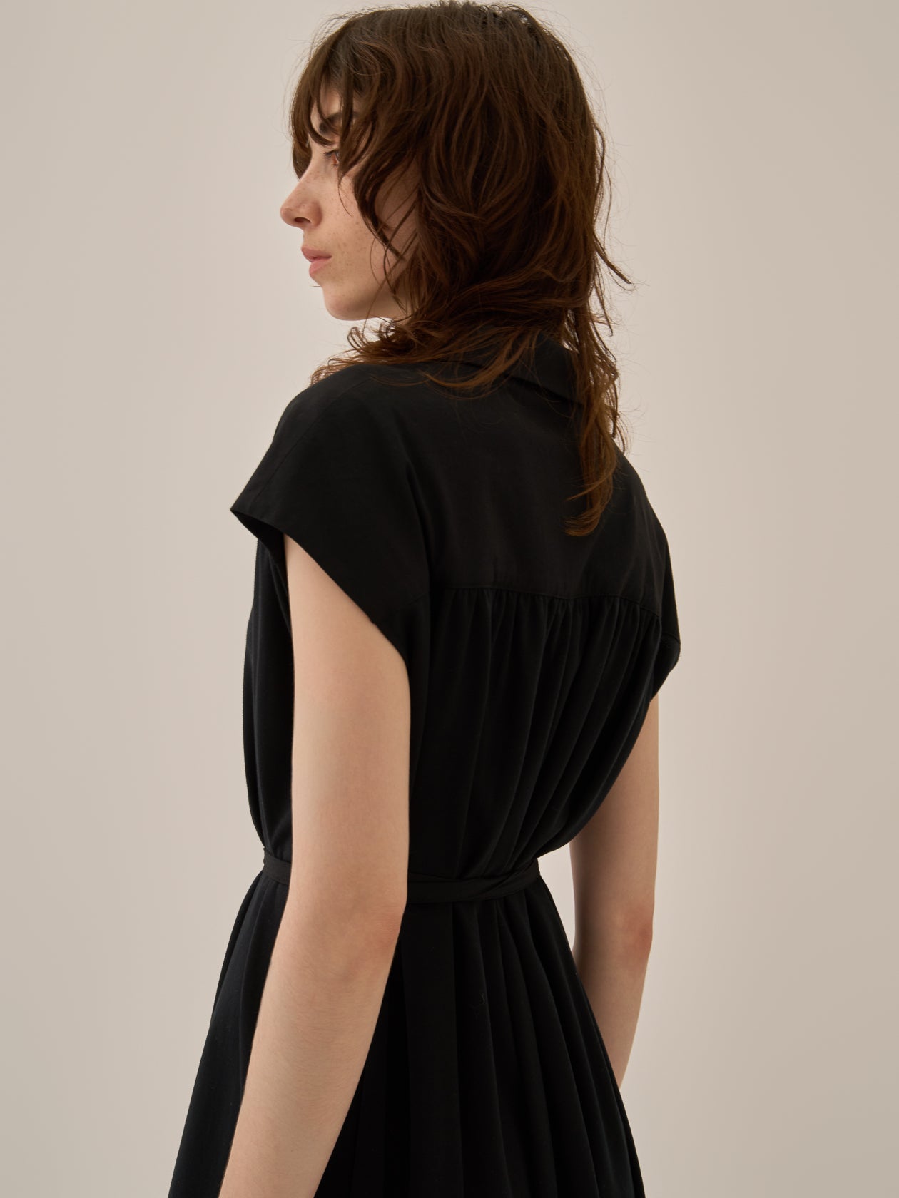 Silva combi tex jersey dress BK