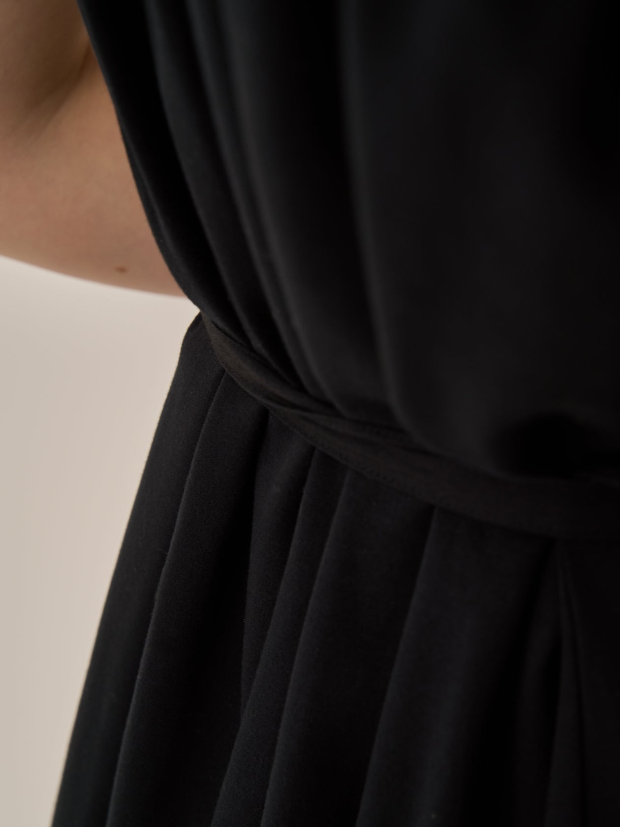 Silva combi tex jersey dress BK