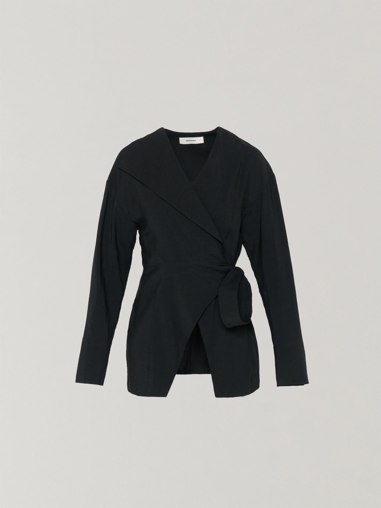 Leyla tie waist shirt BK