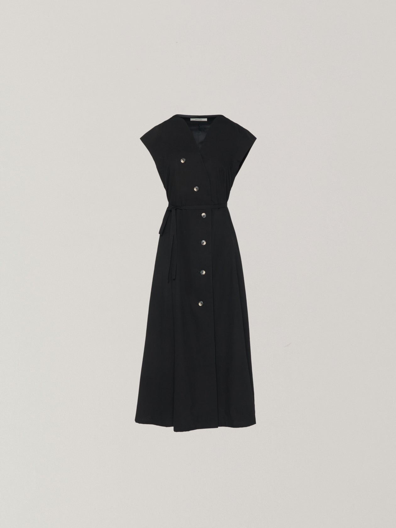 Sesilia asymmetry panel dress BK