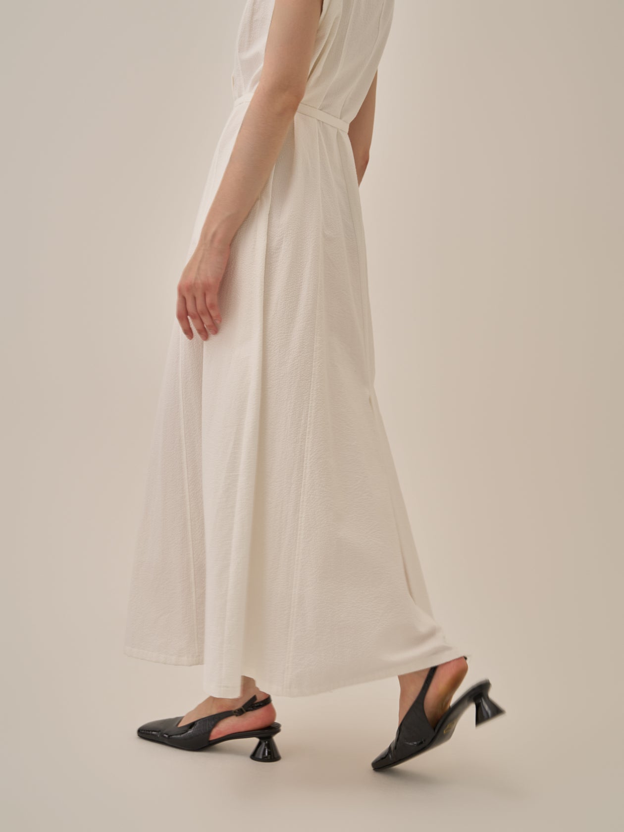 Sesilia asymmetry panel dress WH