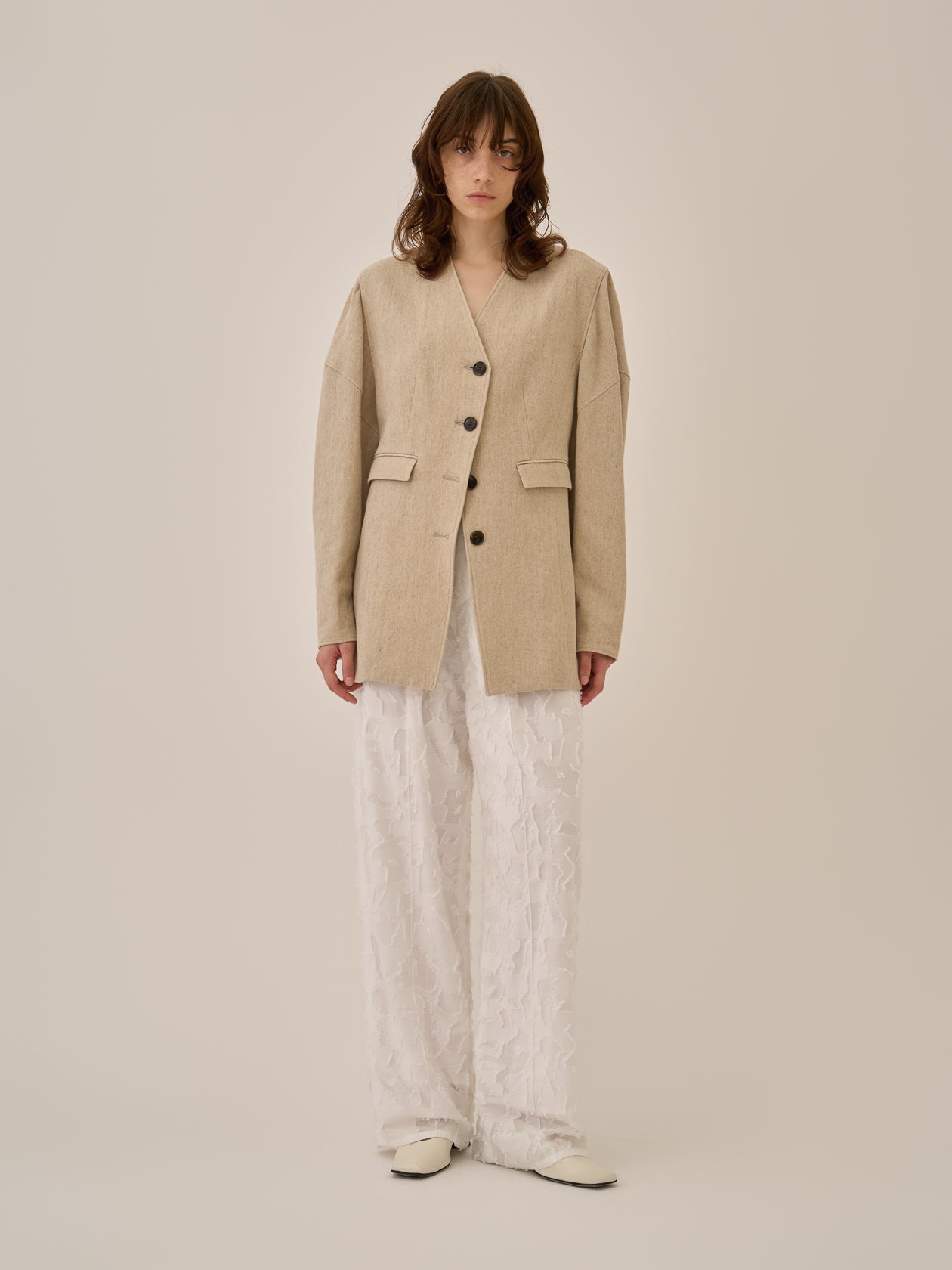 Helene cotton-linen jacket BE