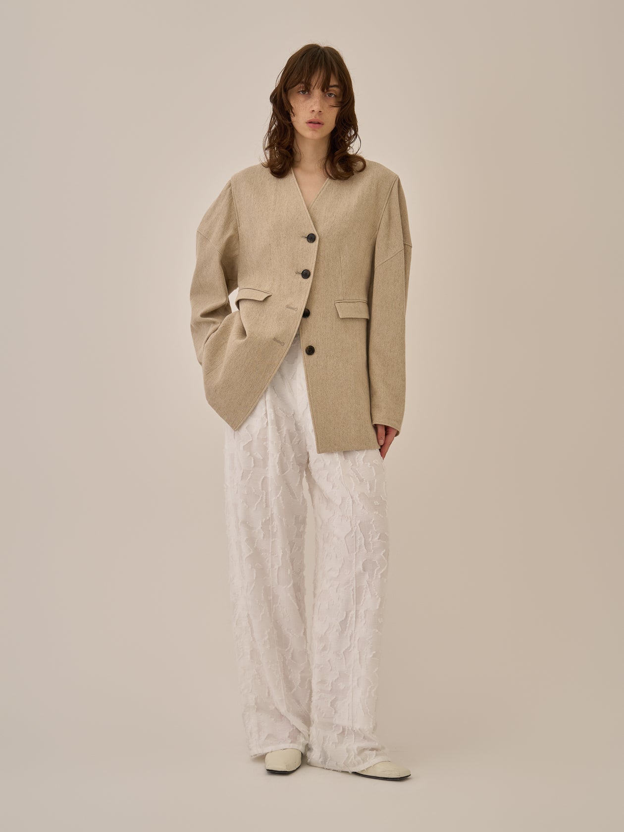 Helene cotton-linen jacket BE