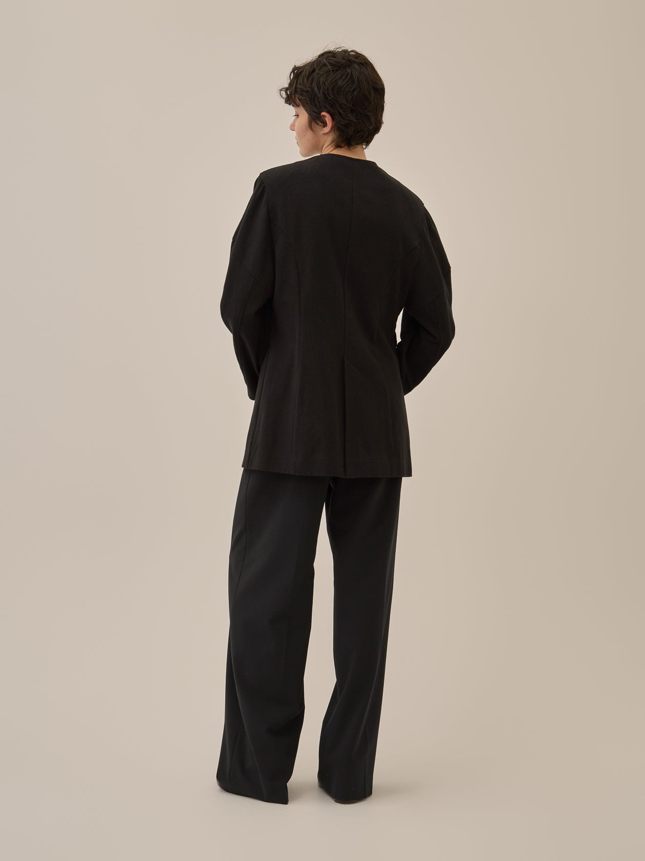 Helene cotton-linen jacket BK