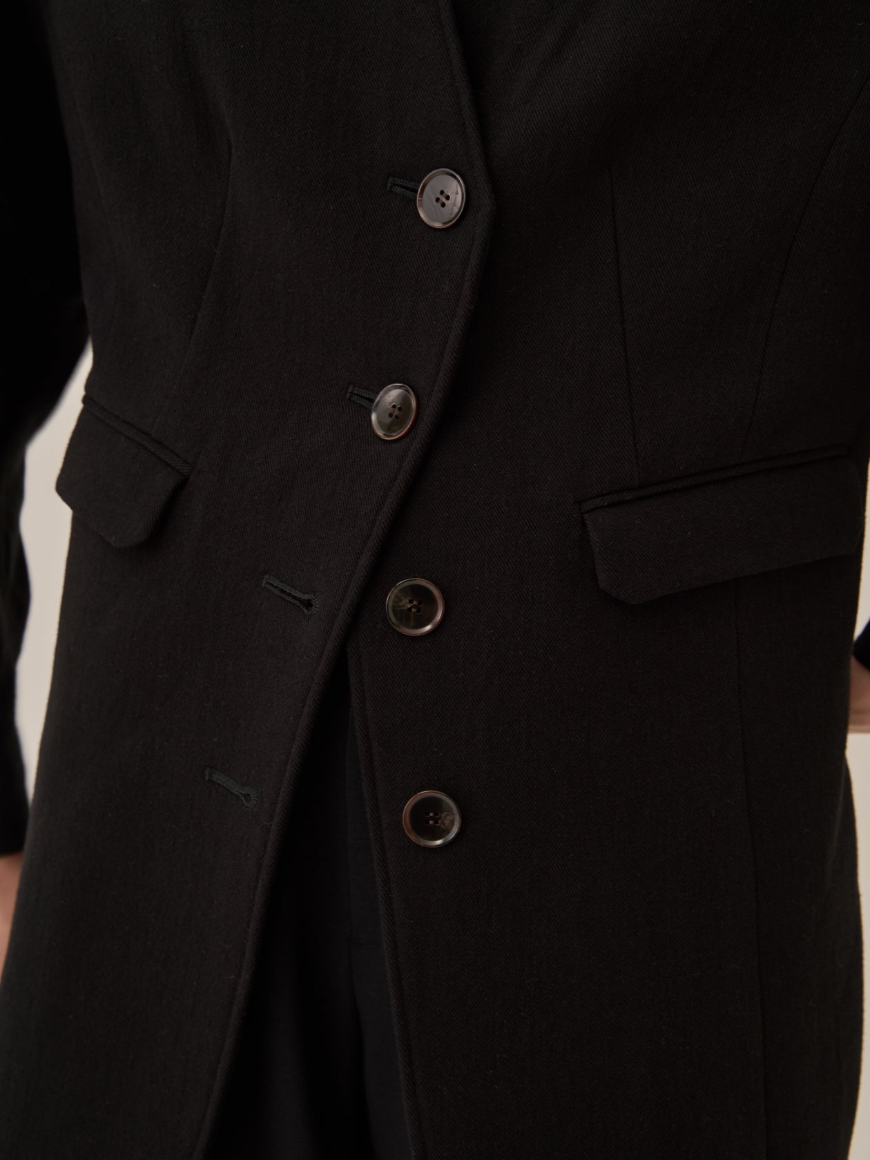 Helene cotton-linen jacket BK