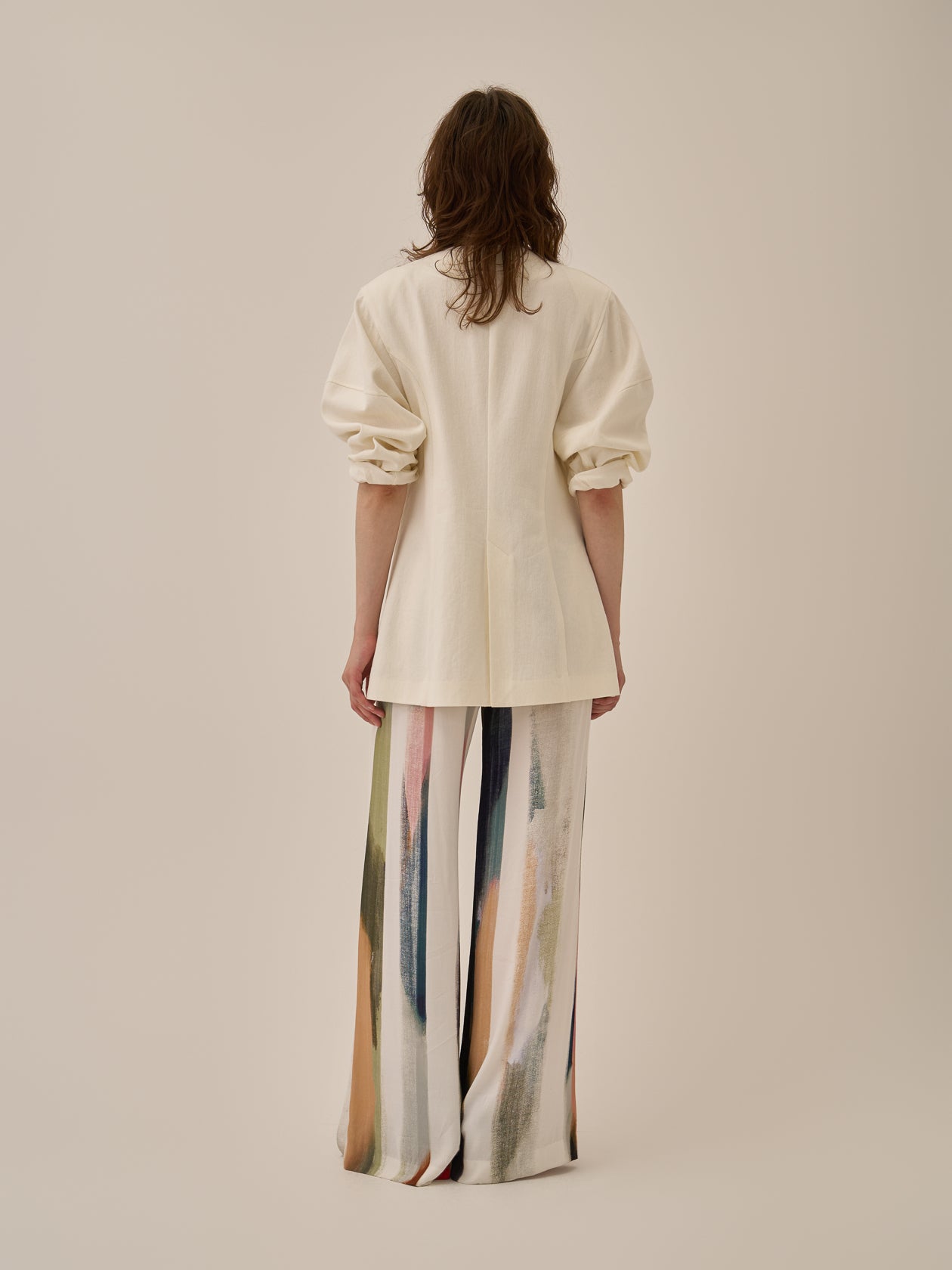 Helene cotton-linen jacket WH