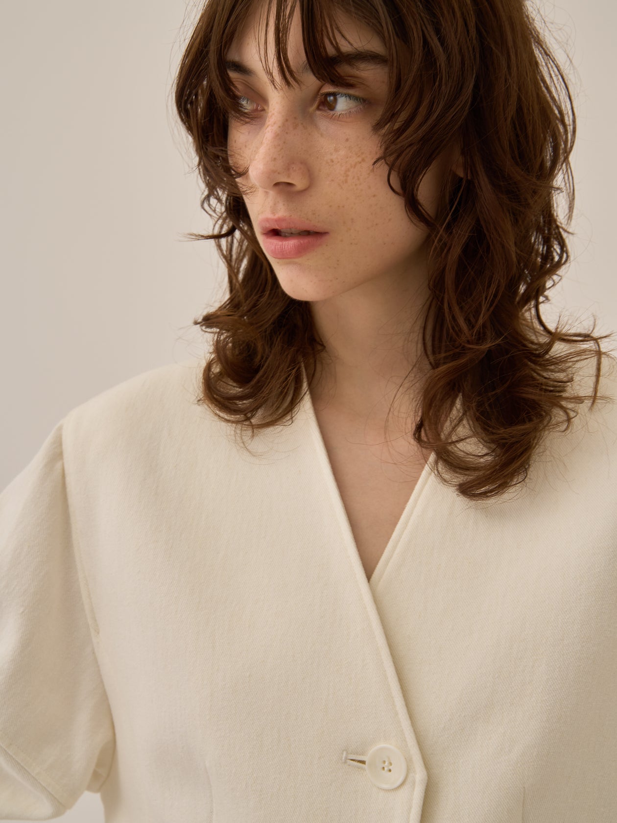 Helene cotton-linen jacket WH