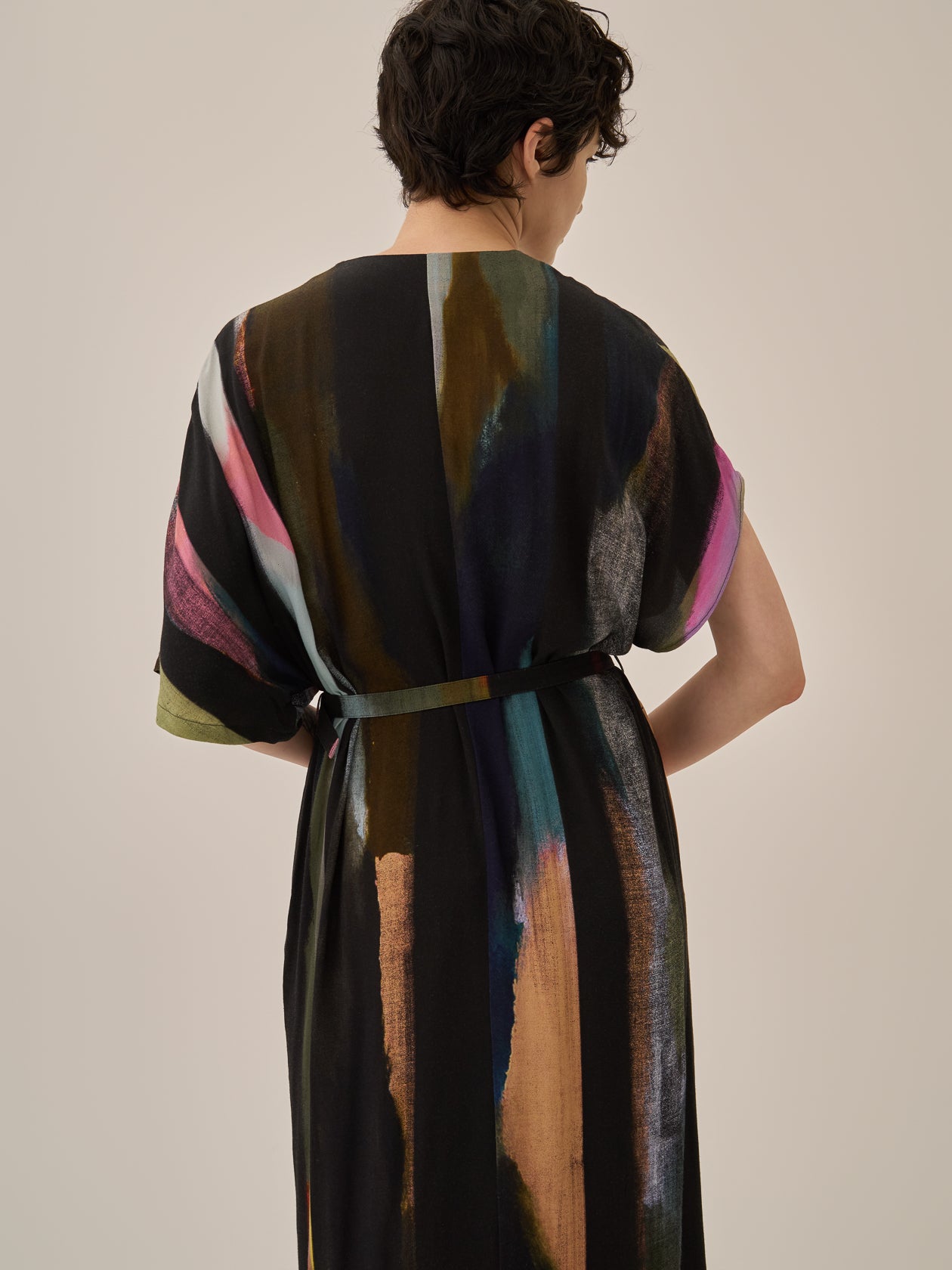 Empty stripe dress BK