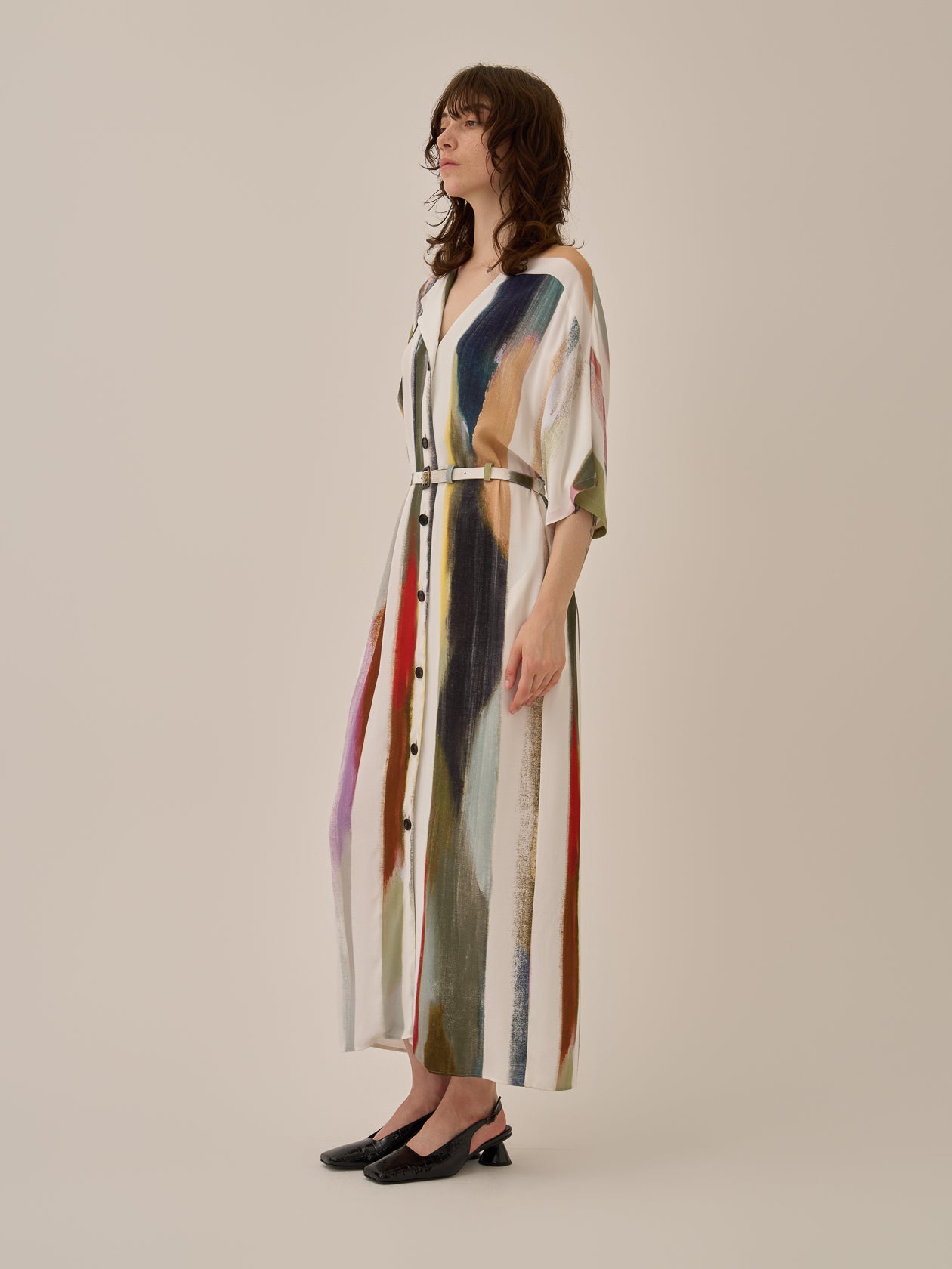 Empty stripe dress WH