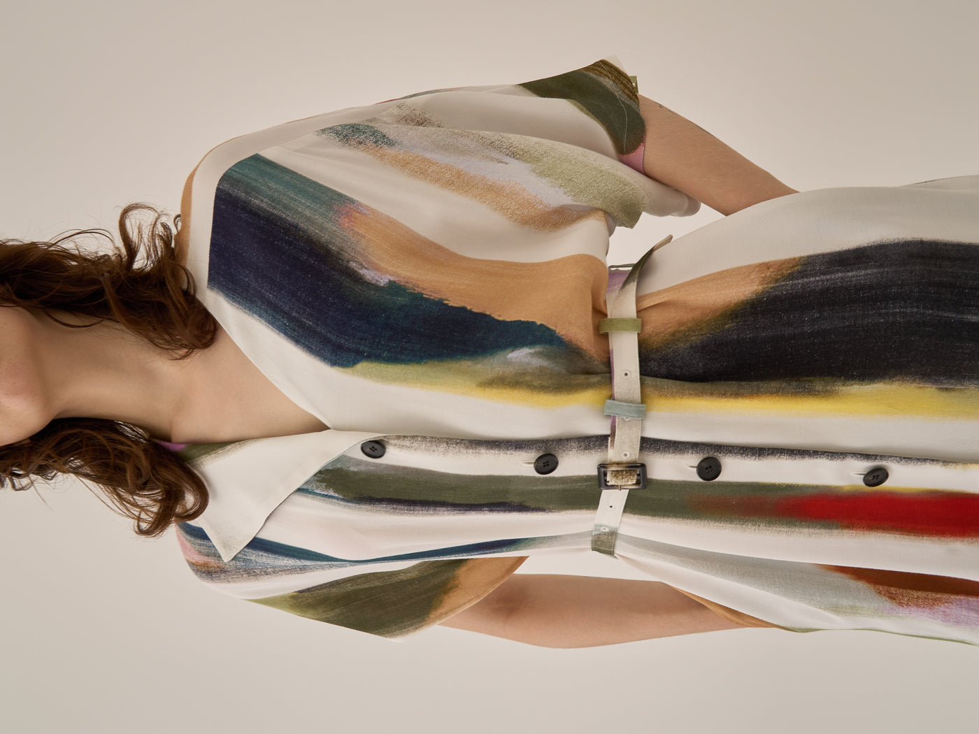 Empty stripe dress WH