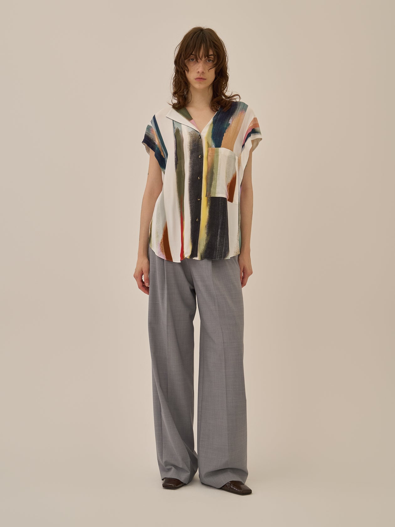 Empty stripe shirt WH