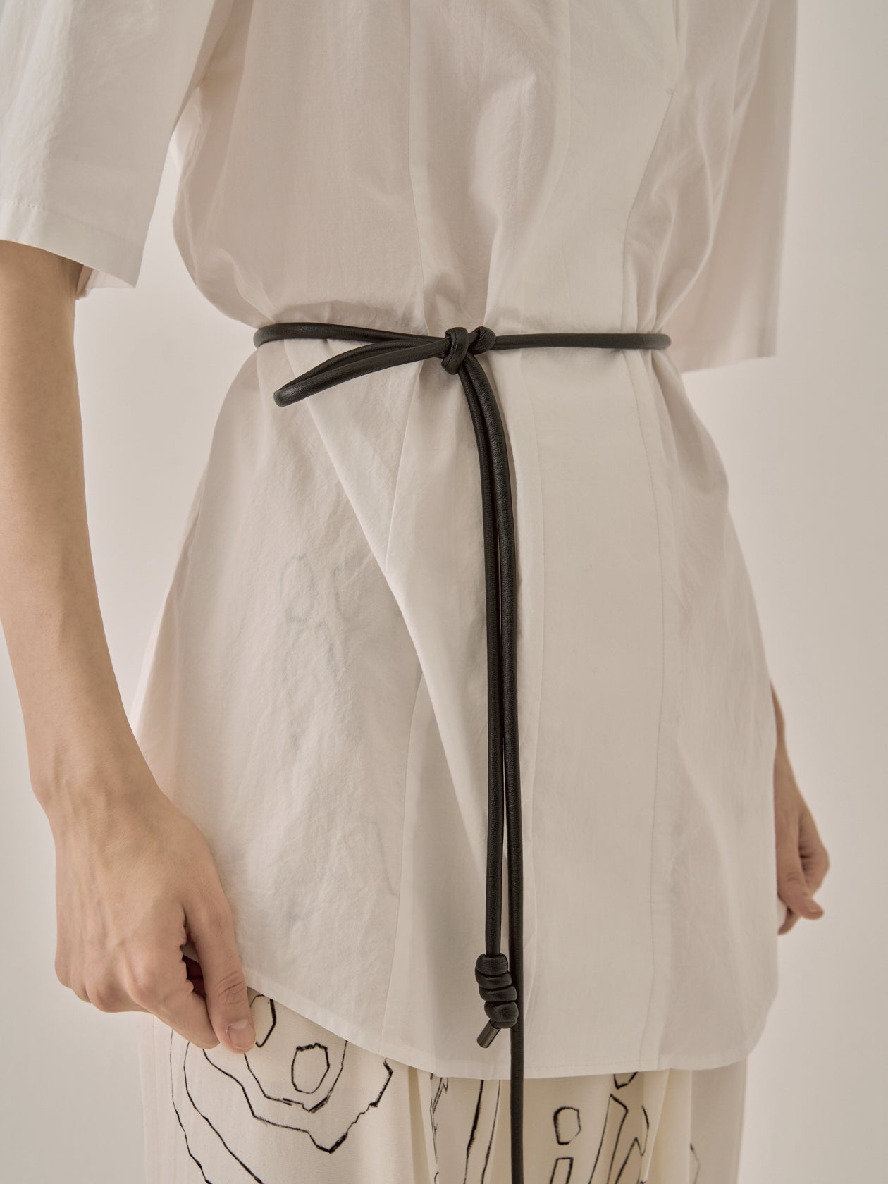 Silja belted shirt WH