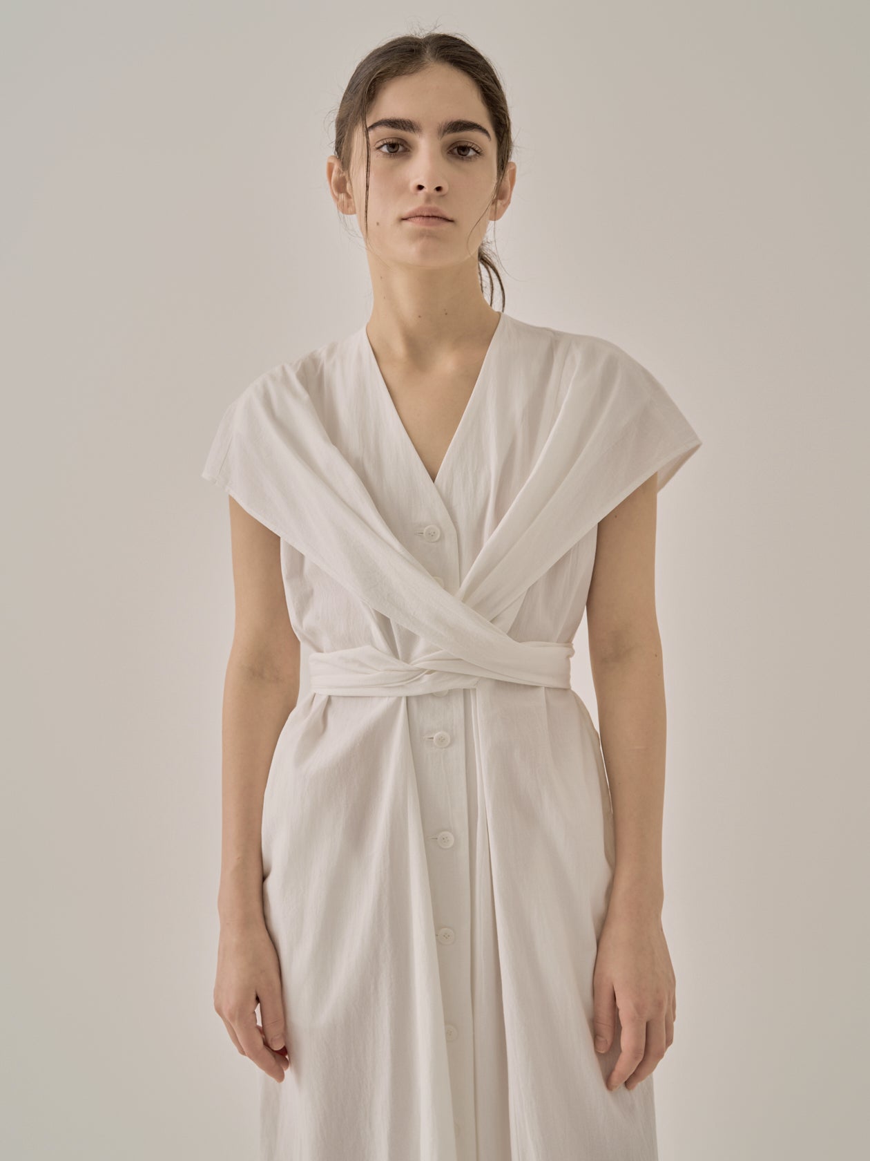 Valeria knot panel dress WH
