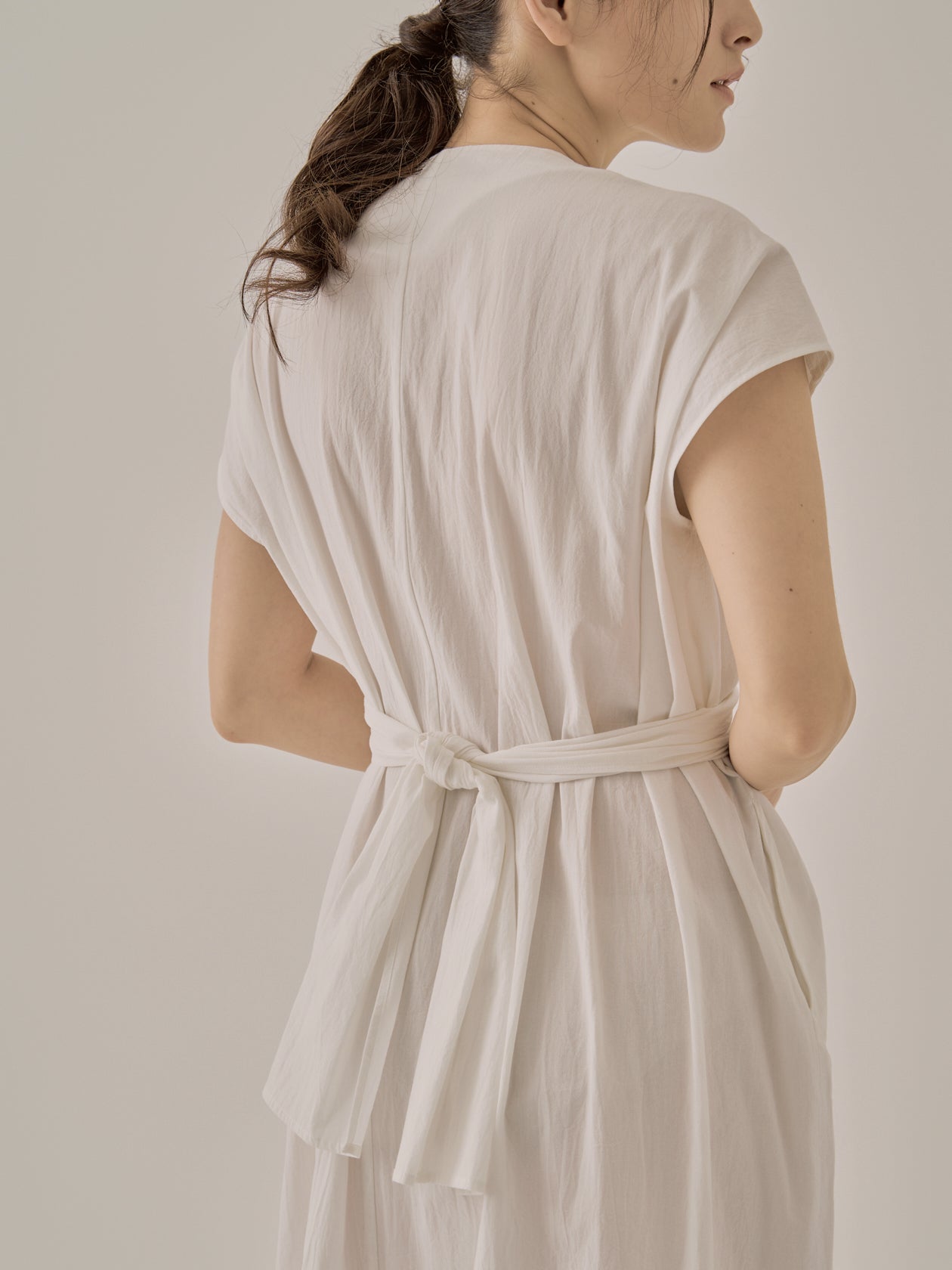 Valeria knot panel dress WH