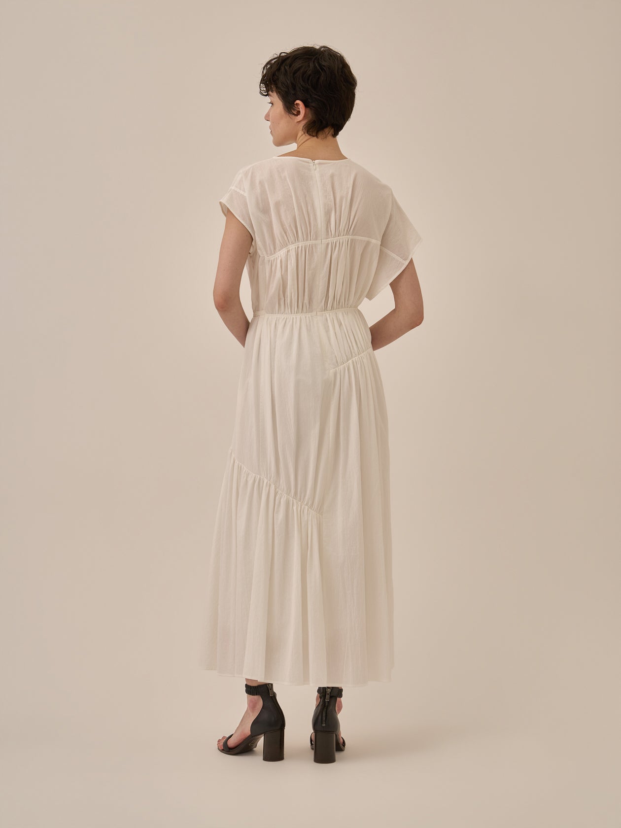 Sara gather panel dress WH