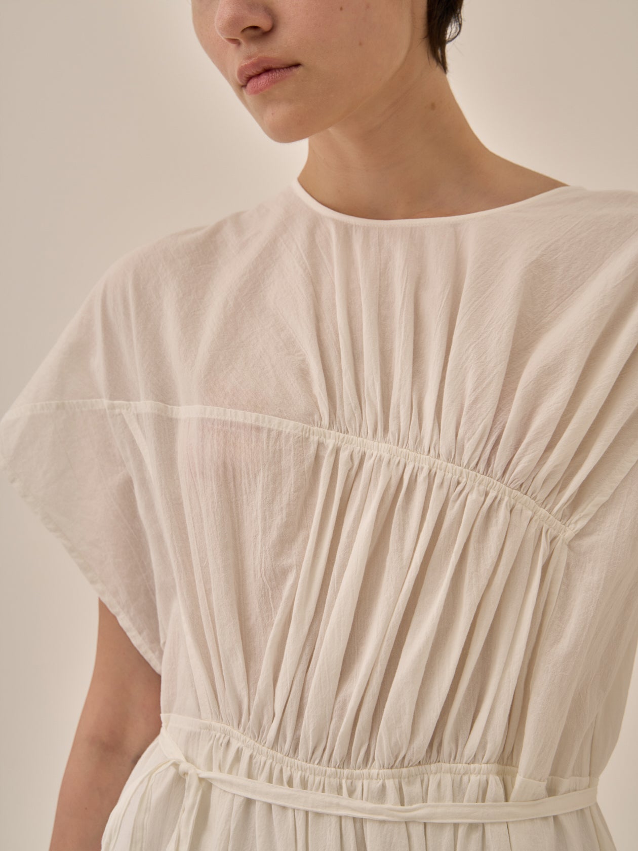 Sara gather panel dress WH