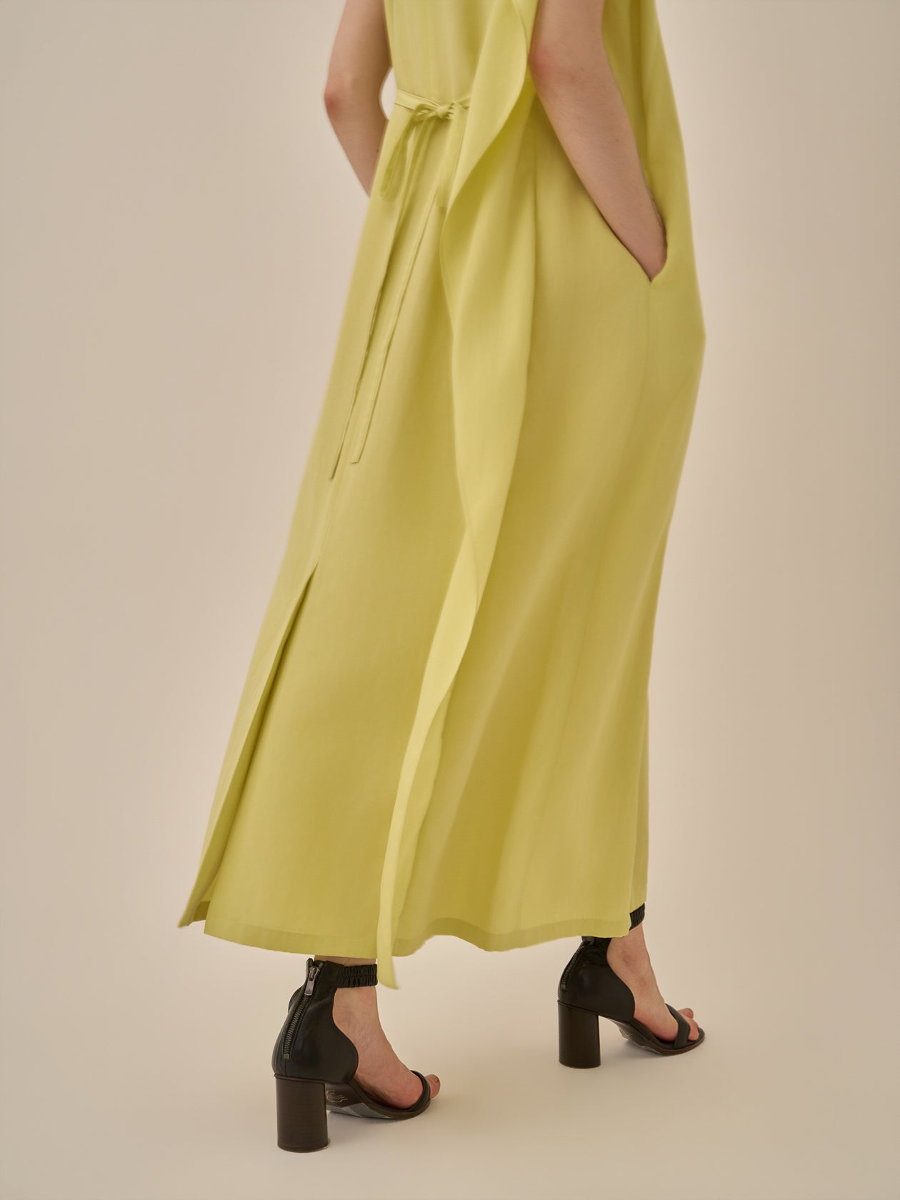 Tea drape panel dress YE