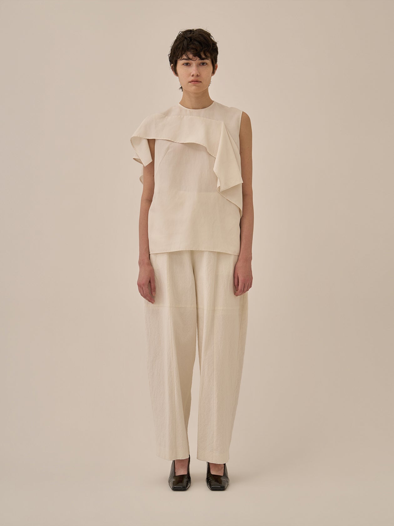 Tea drape panel pullover WH