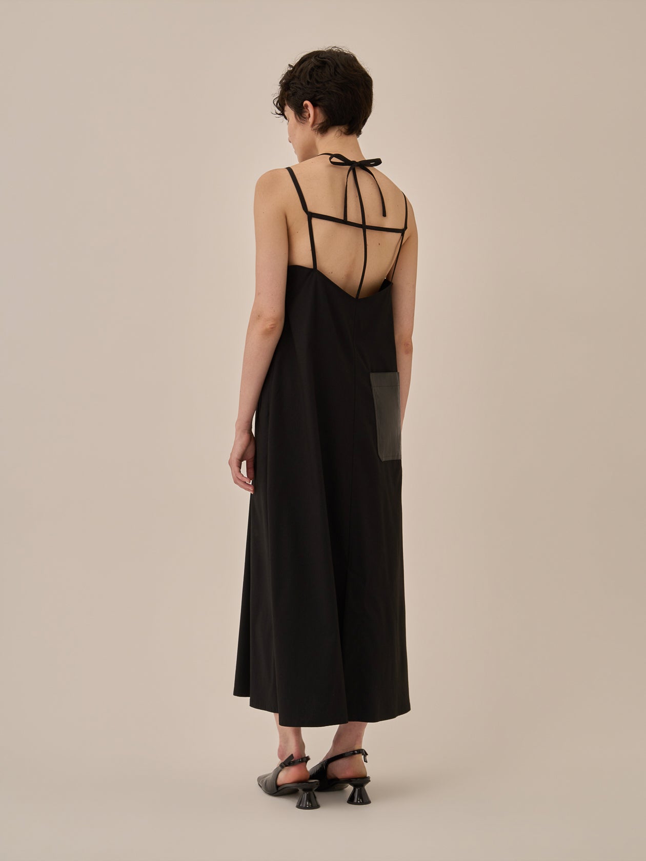 Fedora slip dress BK