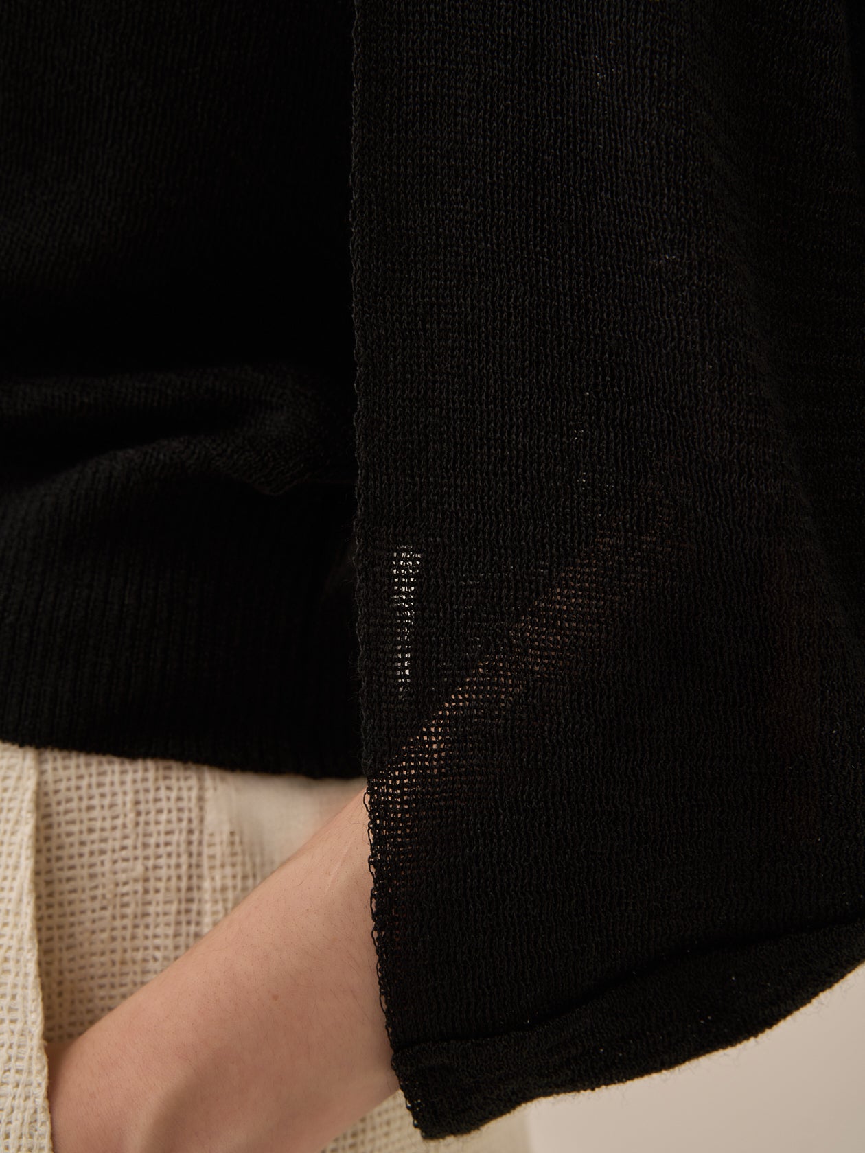 Carlotta knit pullover BK