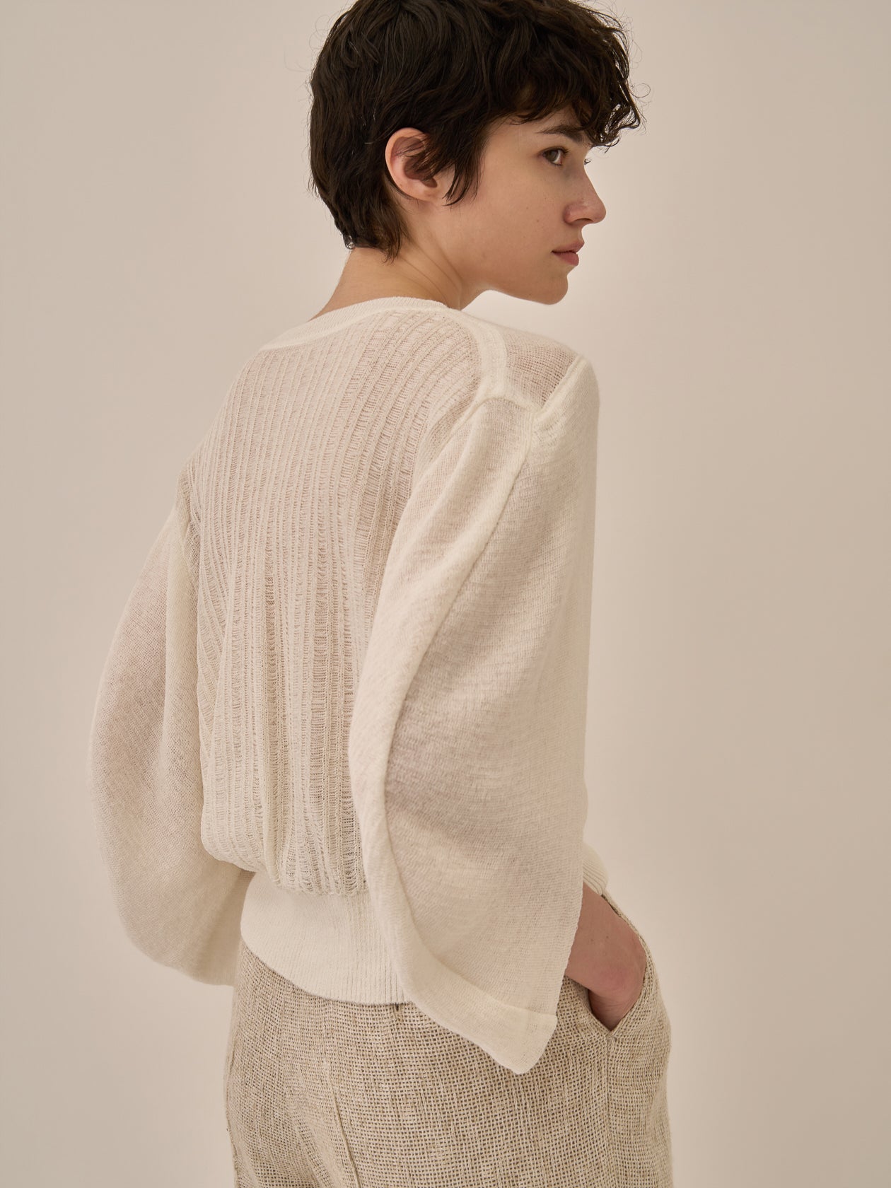 Carlotta knit pullover WH