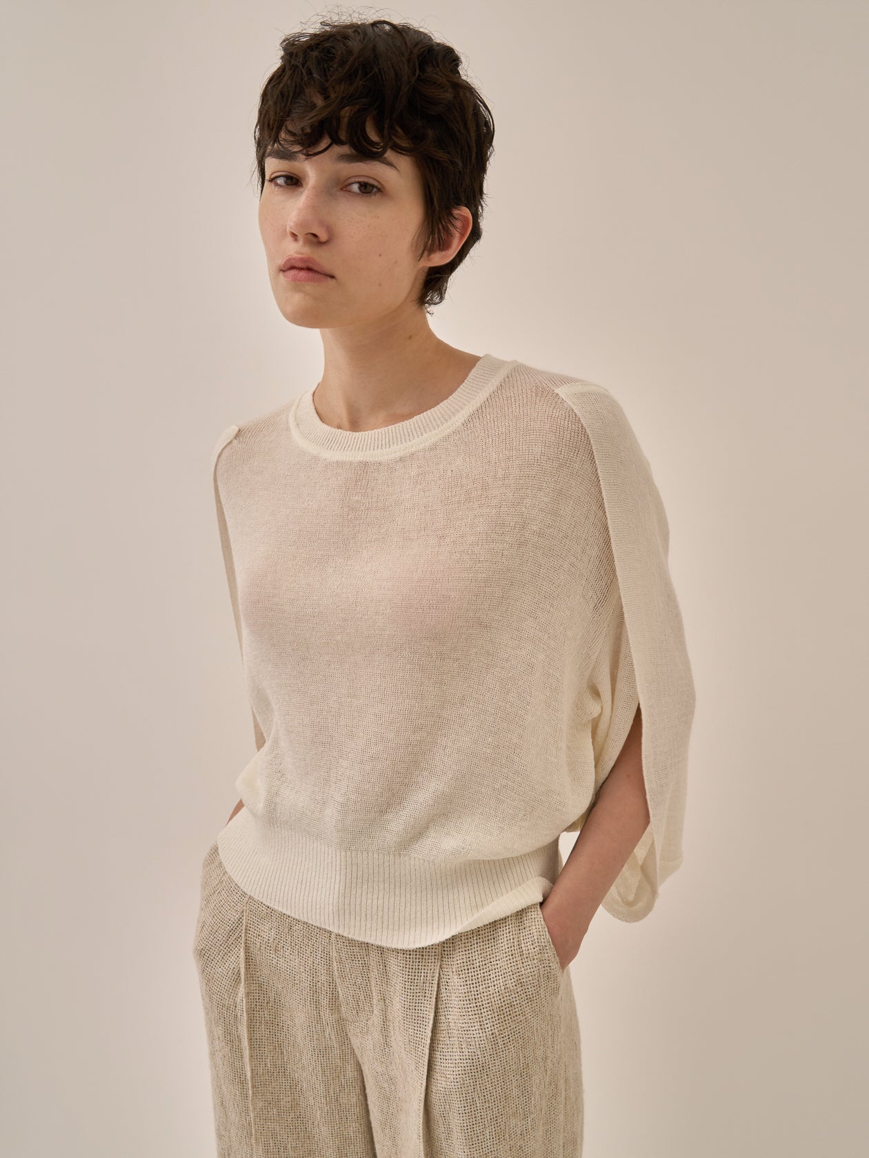 Carlotta knit pullover WH