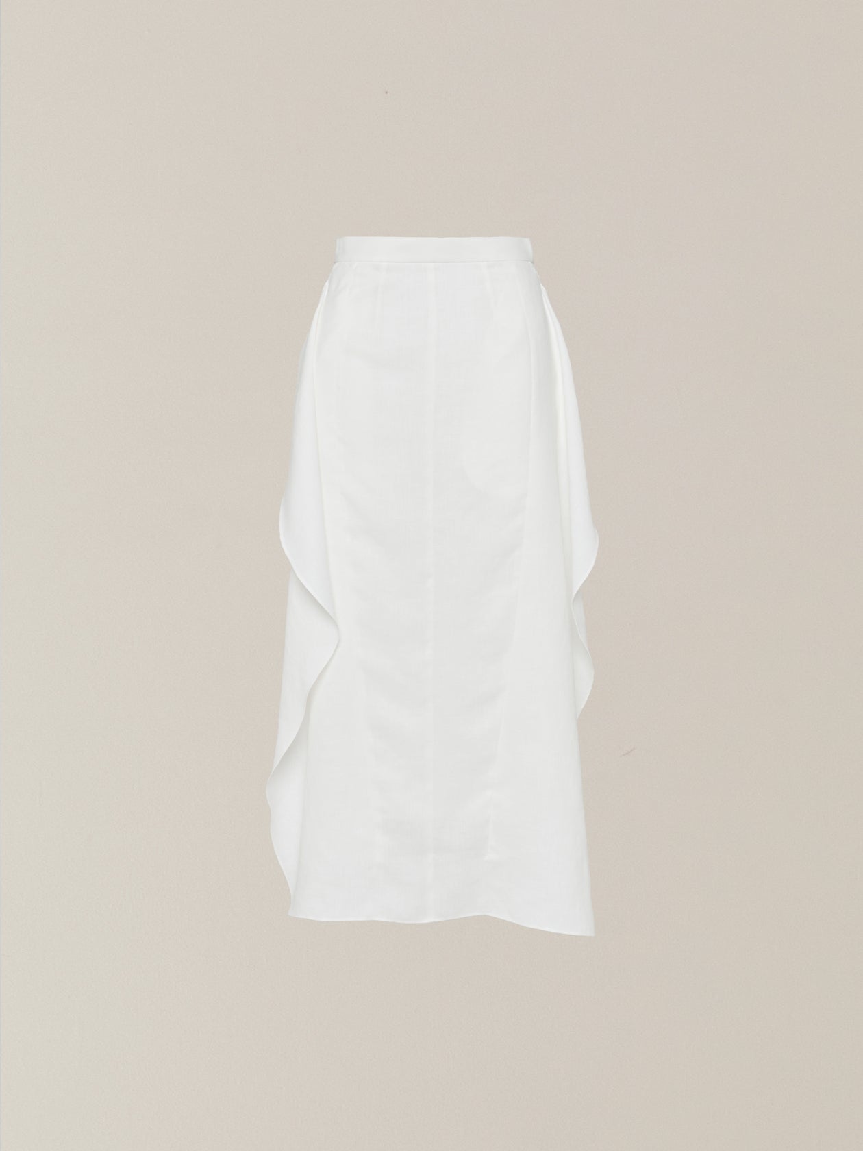 Ulla drape panel skirt WH