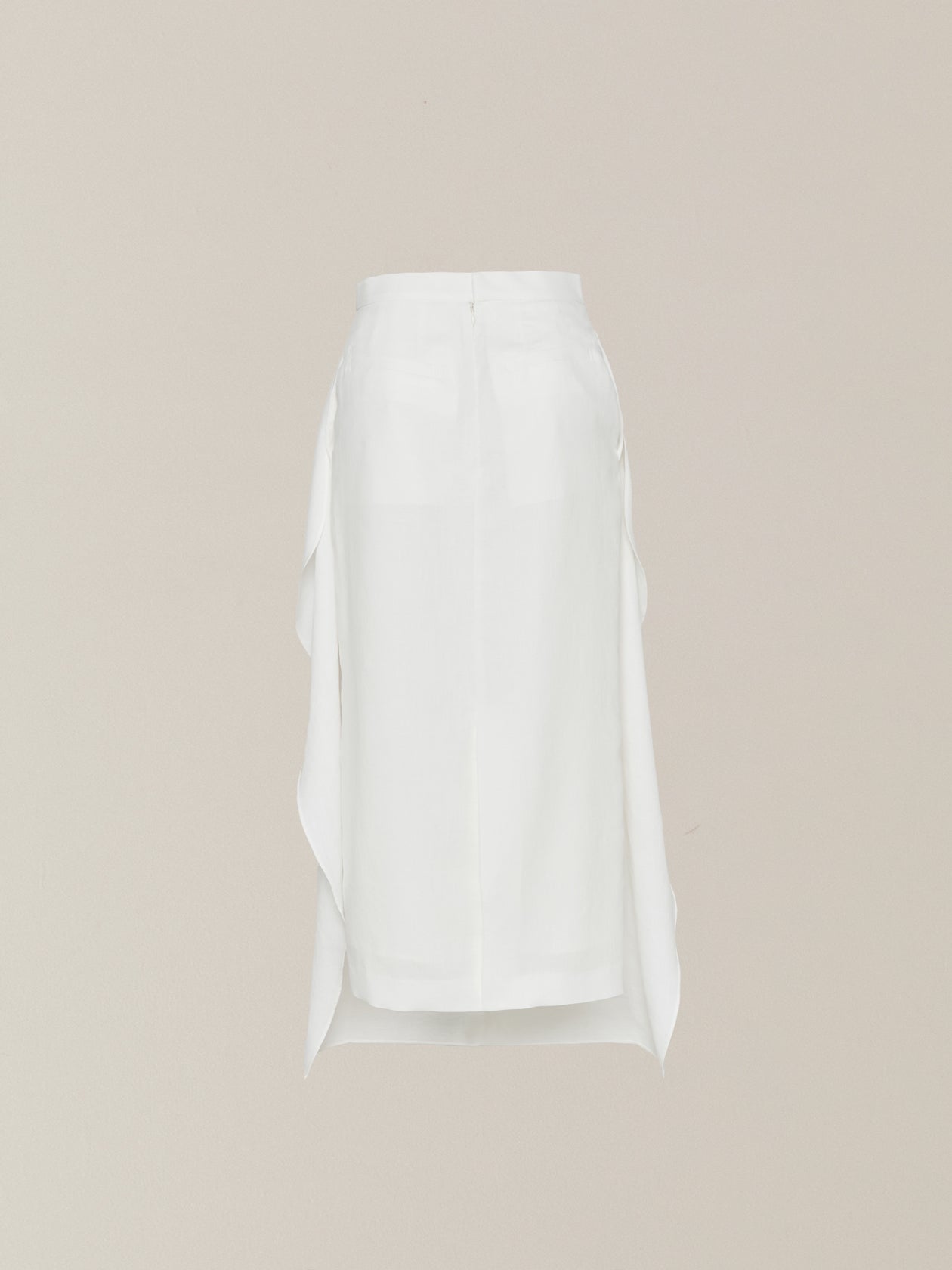 Ulla drape panel skirt WH