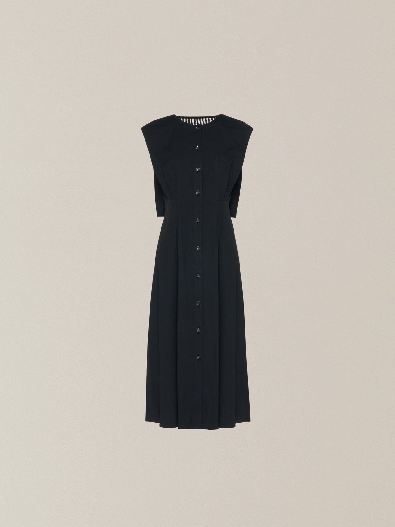 Nina ladder panel dress BK