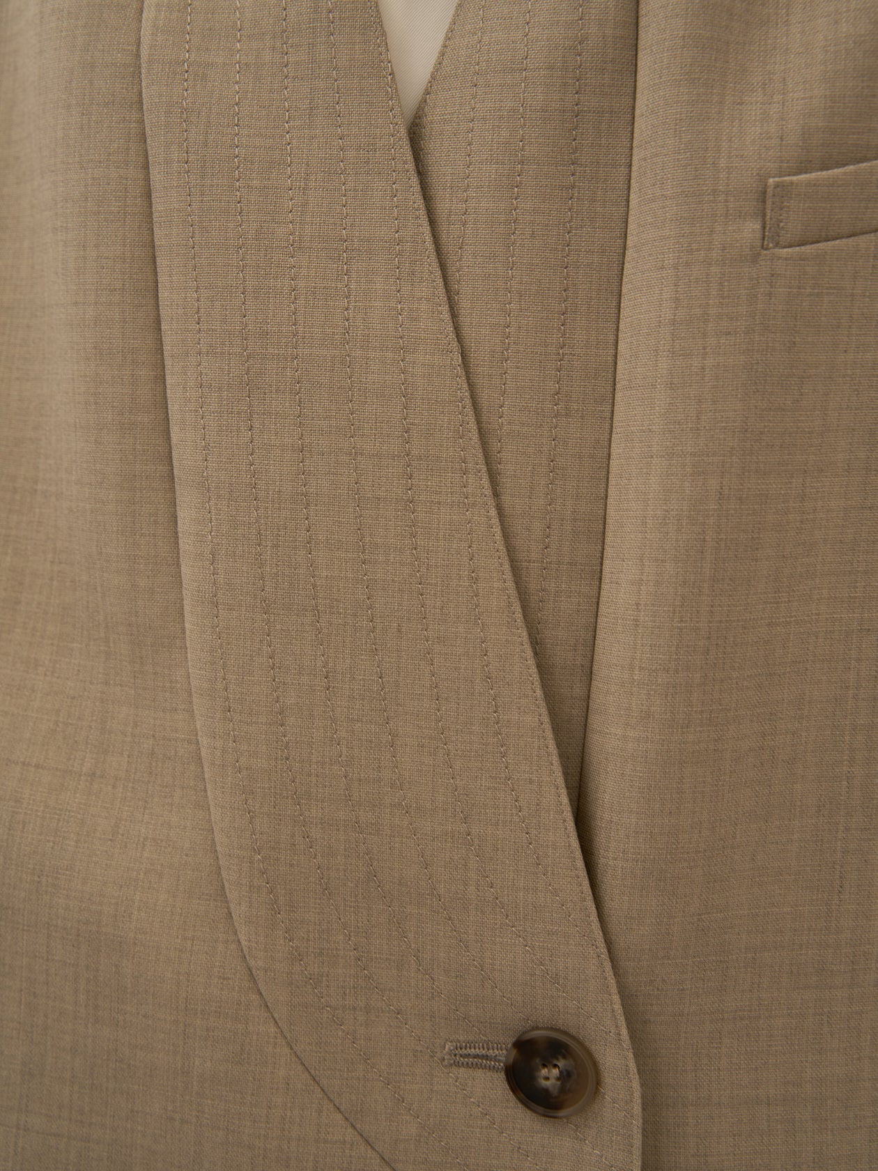 Void jacket with belt BE