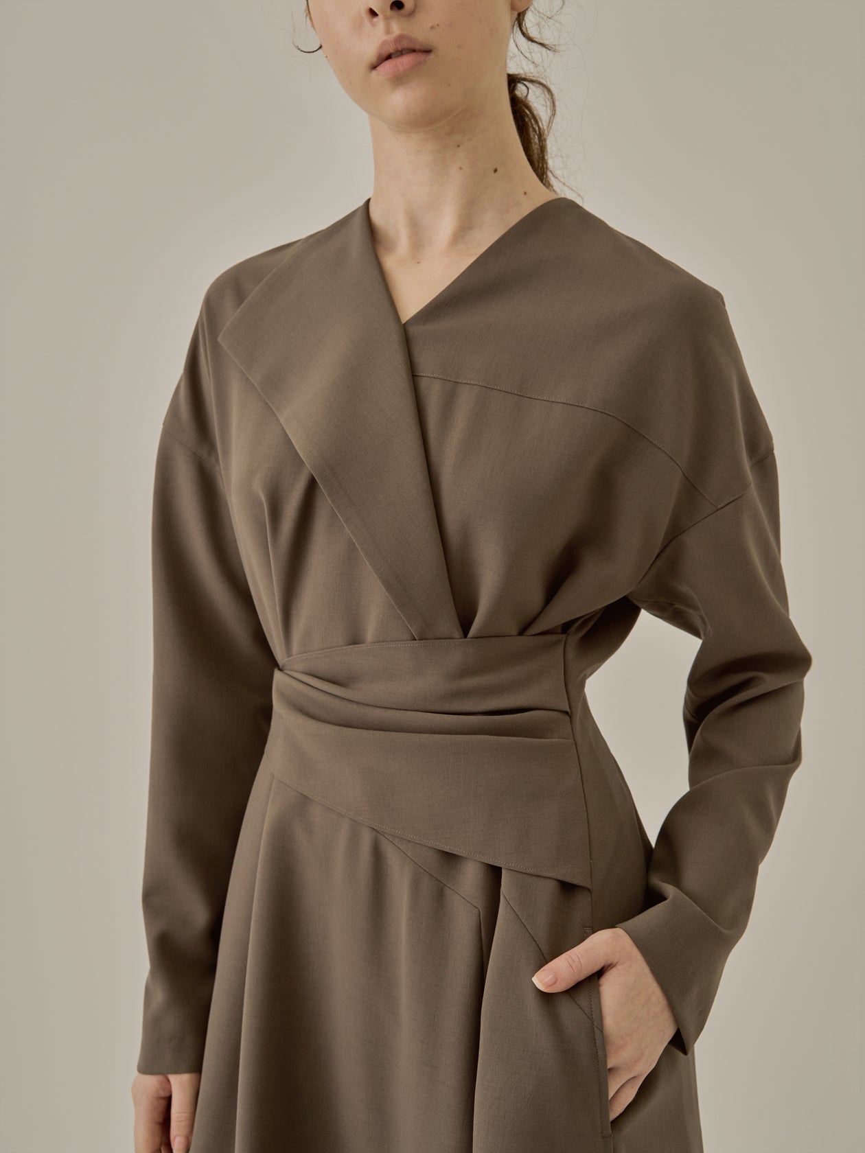 Agatha wrap waist dress GY