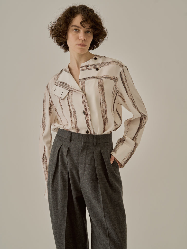 Stitch stripe shirt IV