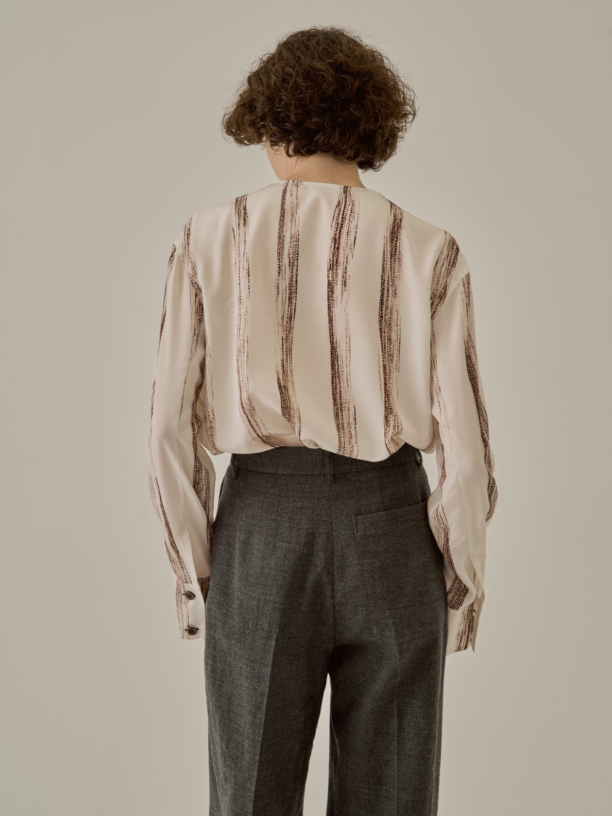 Stitch stripe shirt IV